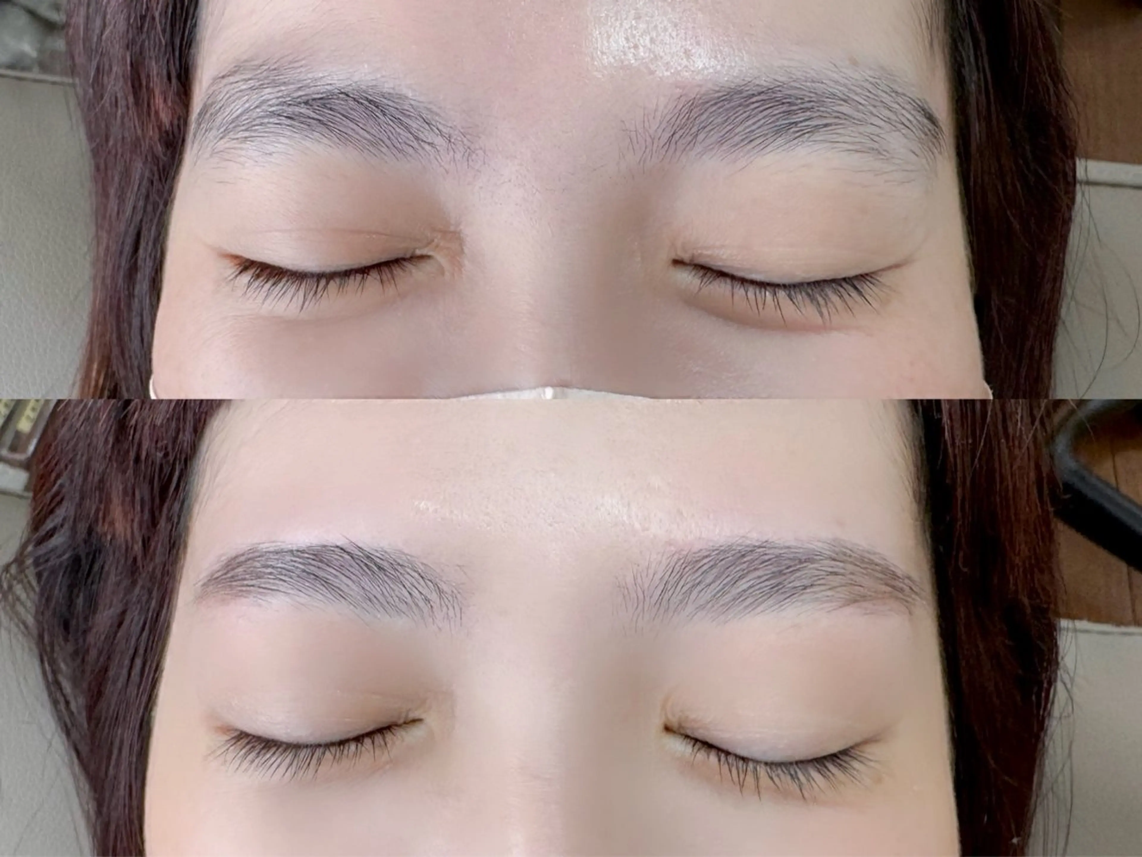 アイブロウ ワックス脱毛 ARK HAIR DAI nail&eyelash所属・林田 あさひのマツエク・マツパデザイン