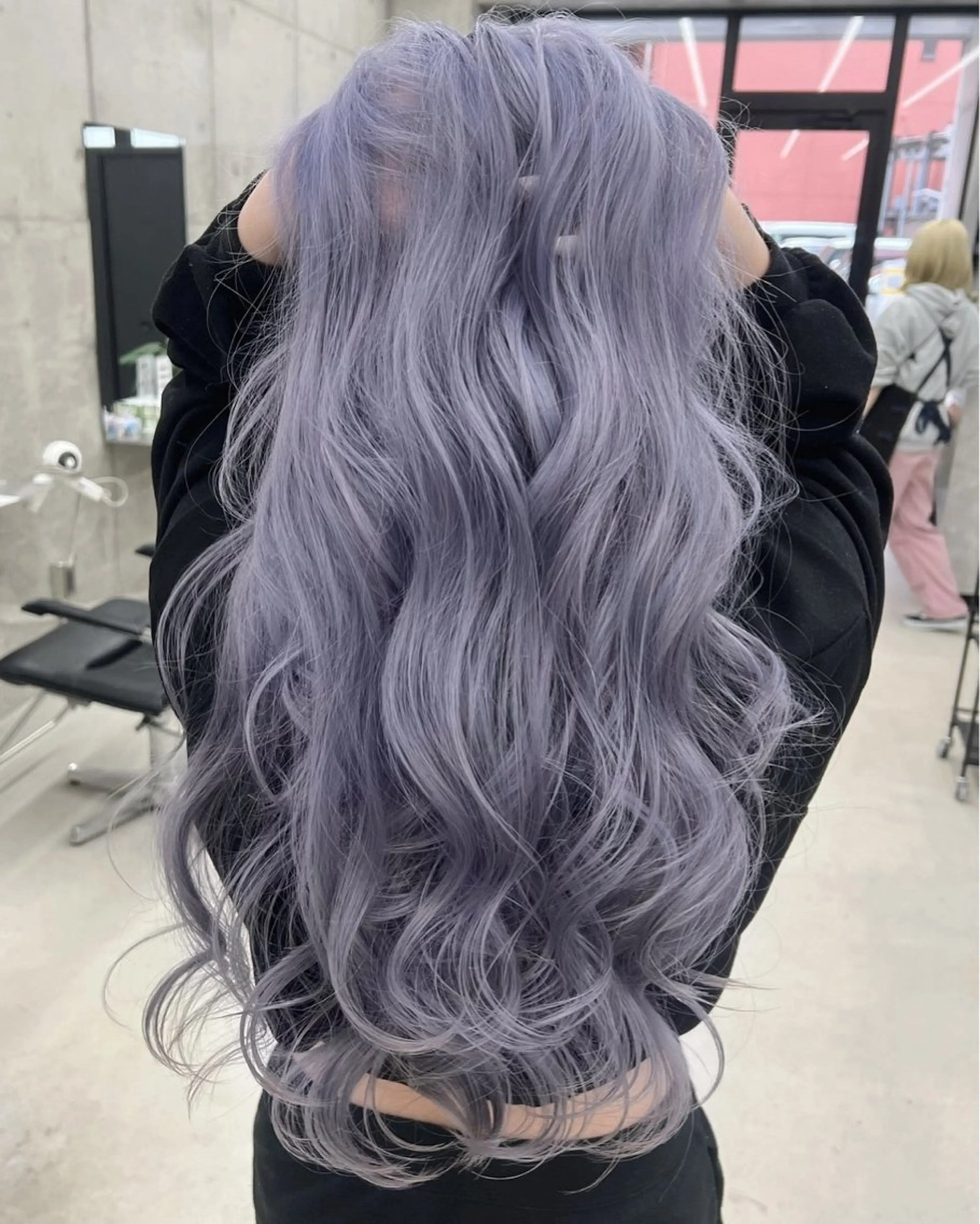 ロング 福田 彩心のヘアスタイル