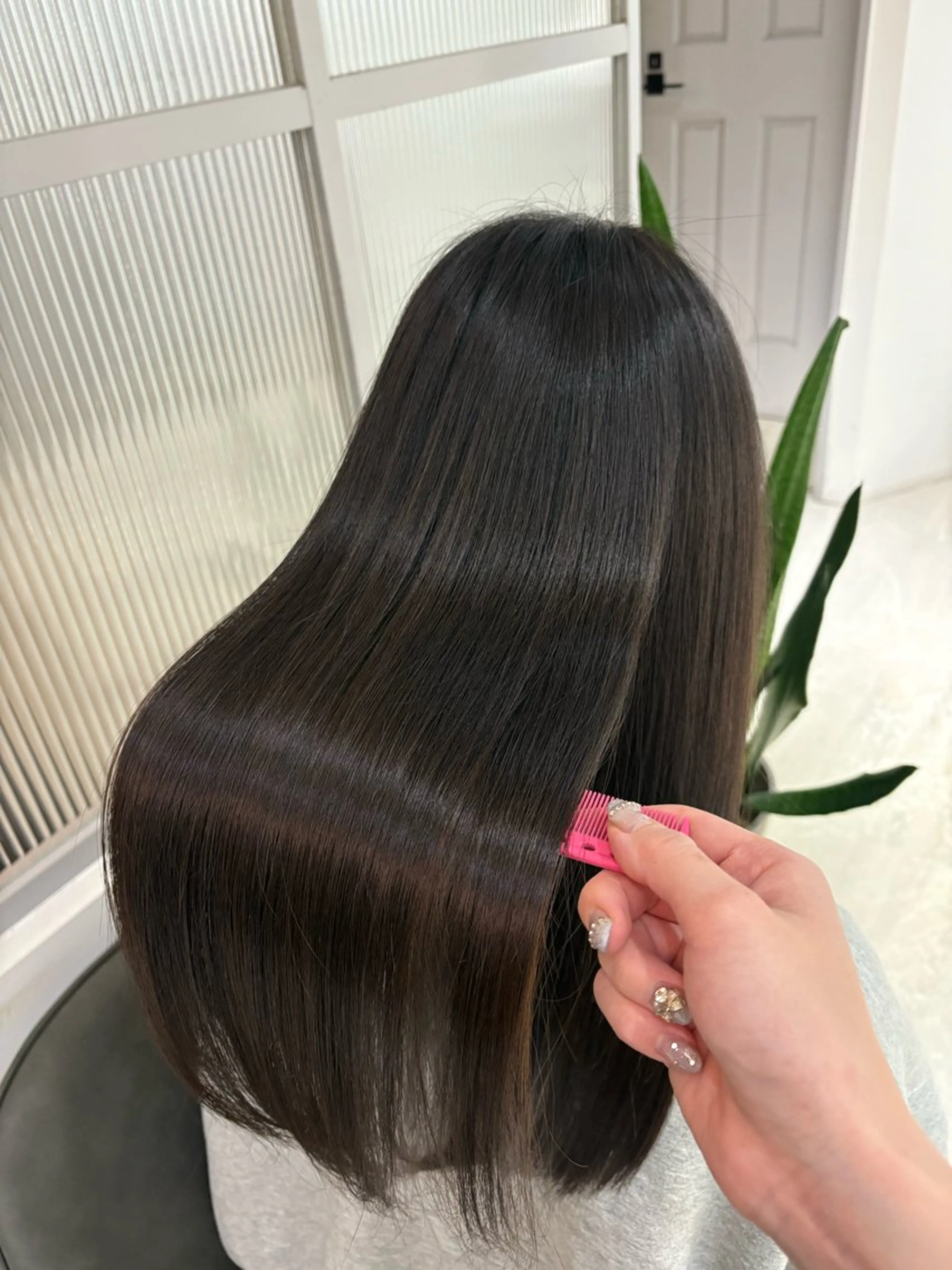 セミロング トリートメント eN°   by youres hair 飯田橋店所属・髪質改善/レイヤー× 縮毛矯正🤍maiのヘアスタイル