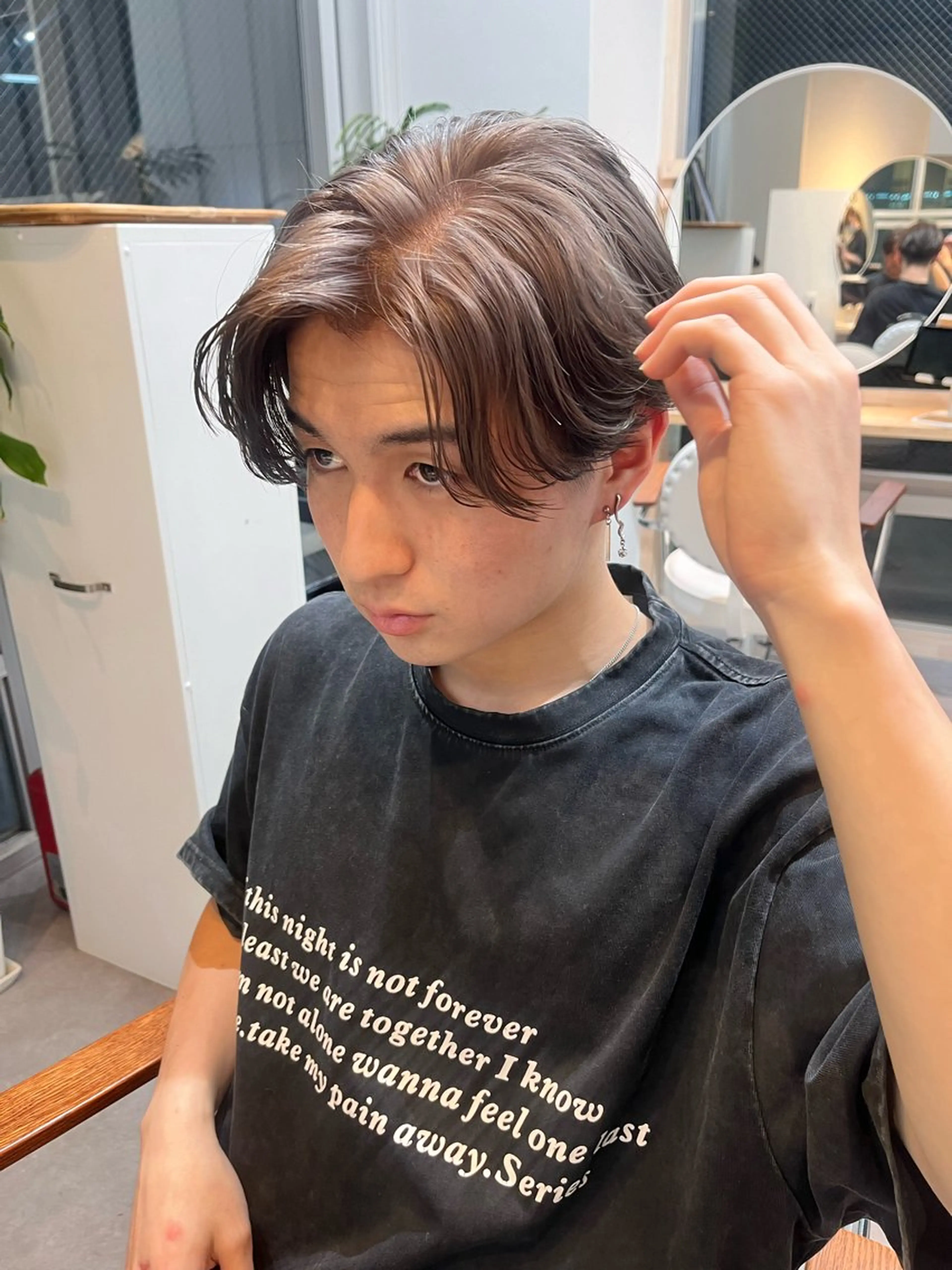 ショート カラー ヘアカラー レイヤーカット/韓国 ヘア/ honokaのヘアスタイル