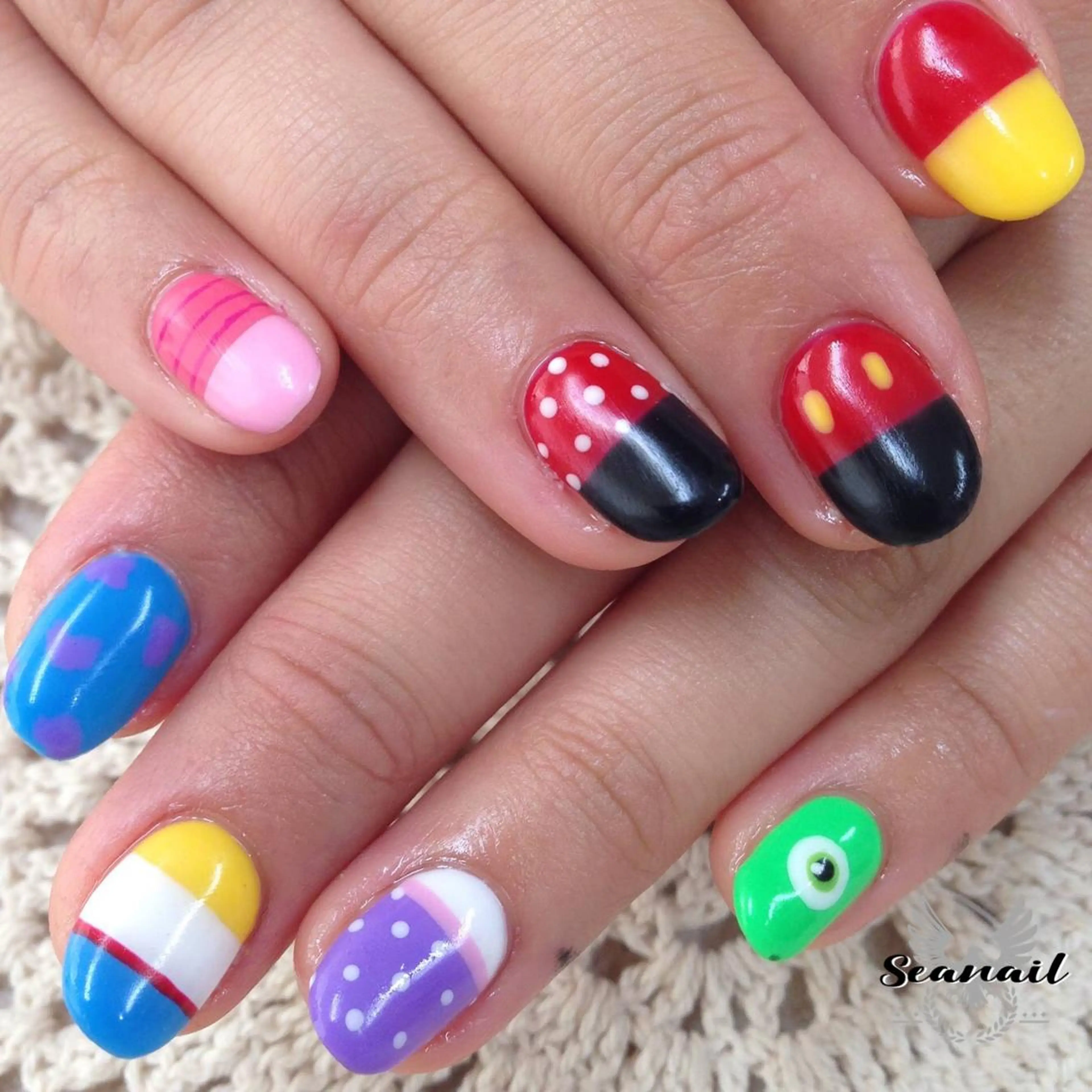 ネイル 小尾 栞のネイルデザイン