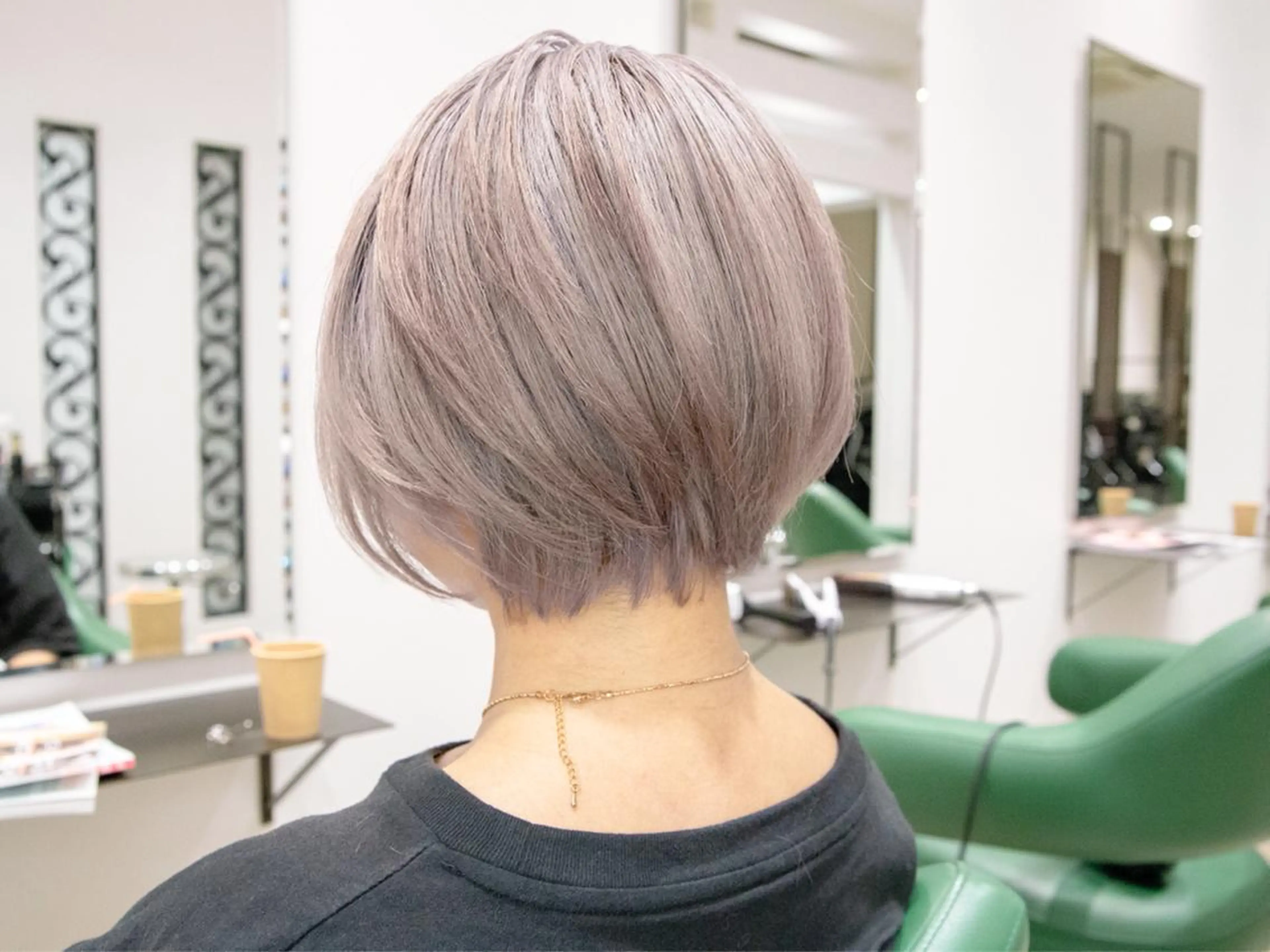 ショート カラー トリートメント Re:ta Hair 飯田淳平のヘアスタイル