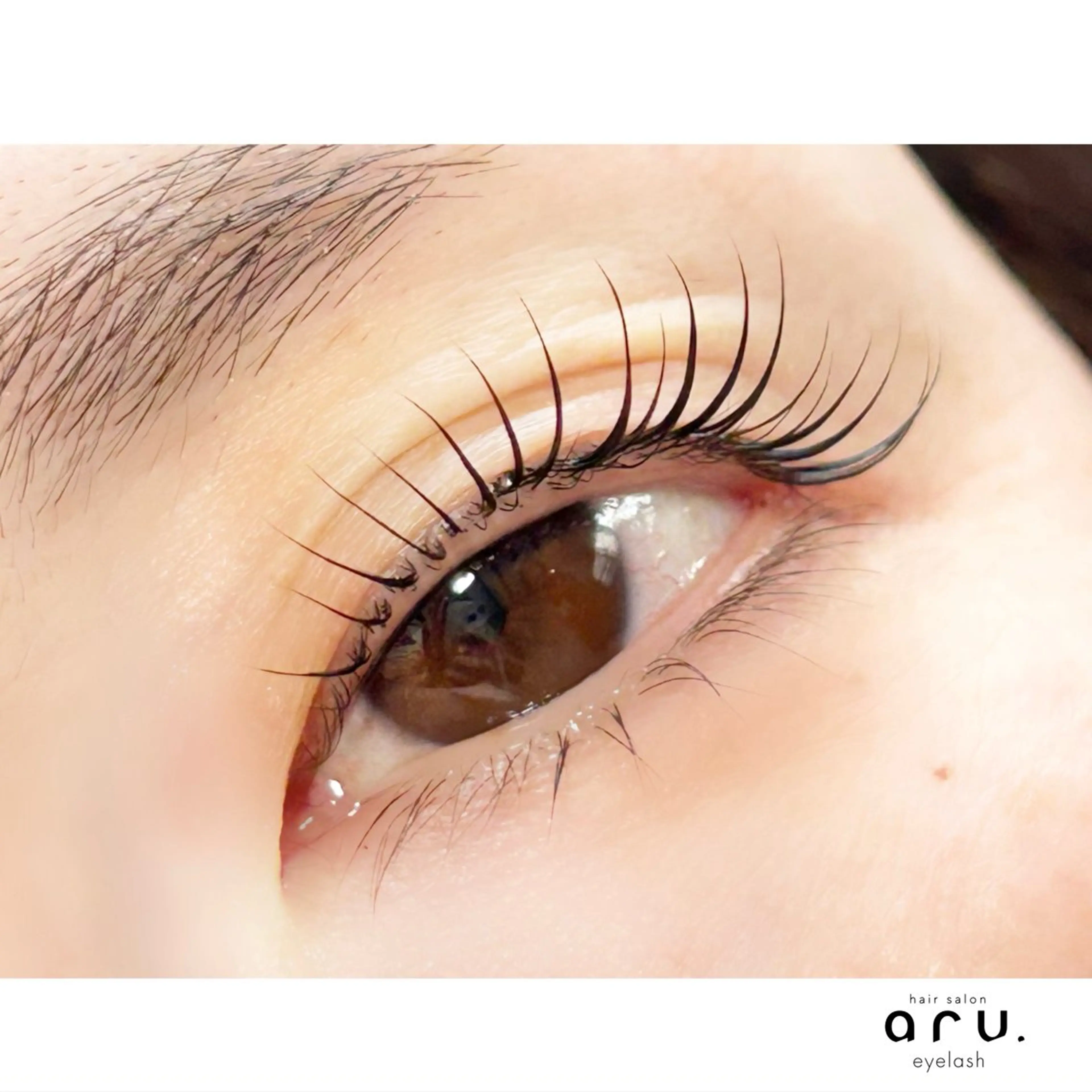 マツエク・マツパ マツパ hairsalon aru.所属・粟辻 ゆみのマツエク・マツパデザイン