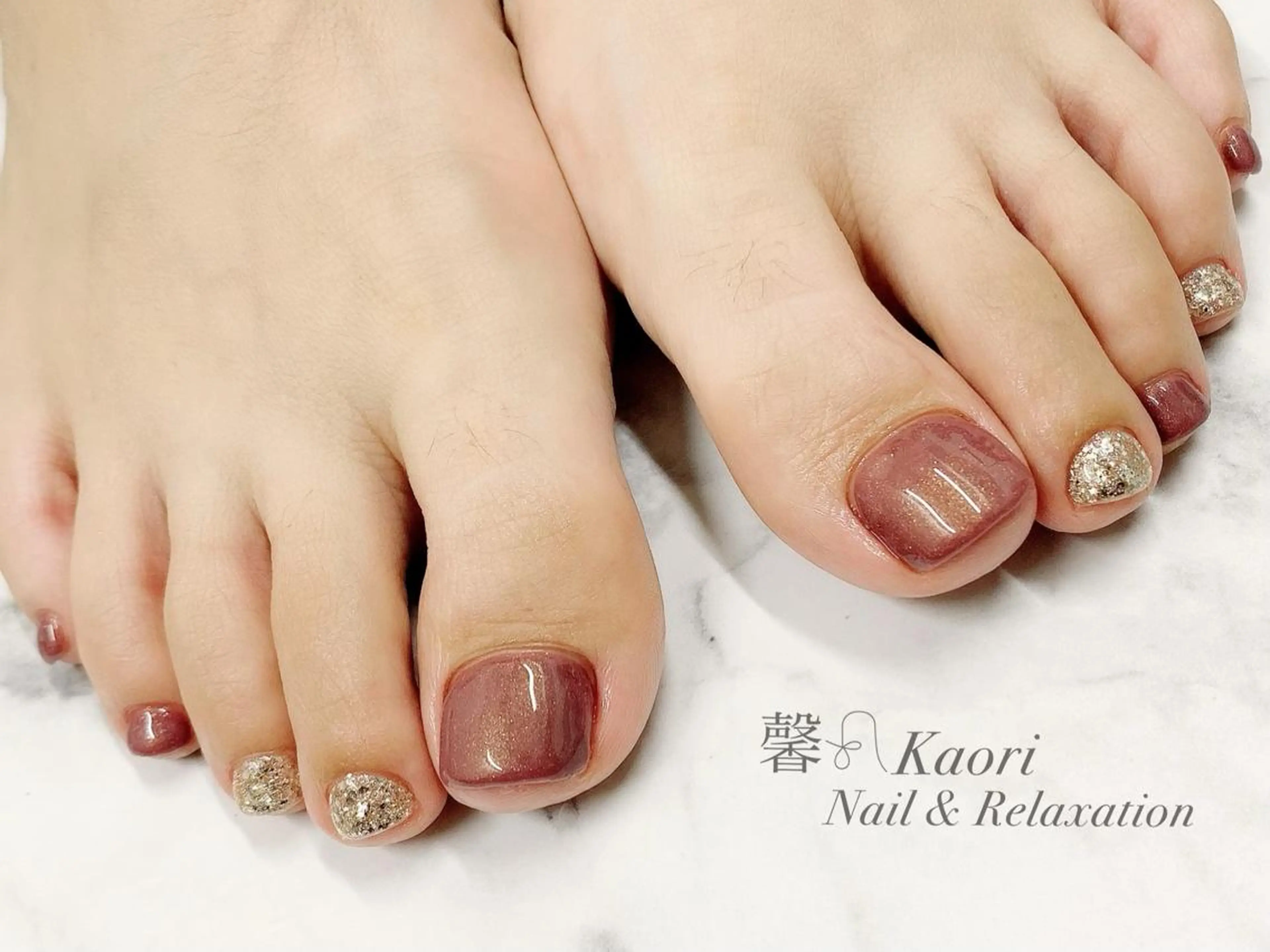 🔷オフあり🔷フットシンプルコース◆2色選べるの写真