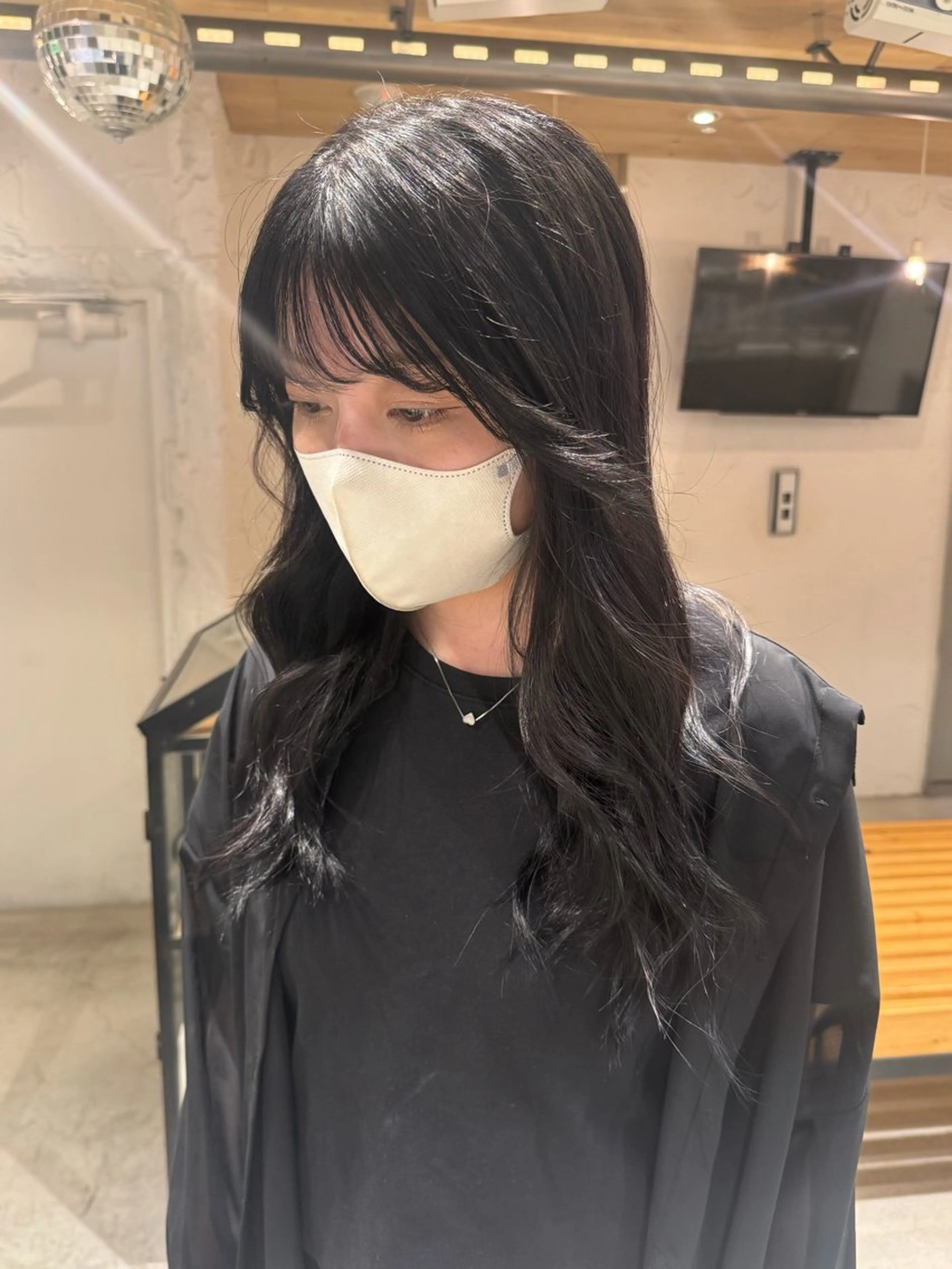 ロング ヘアカラー トリートメント 🌶推しカラー RINA🌶´-のヘアスタイル