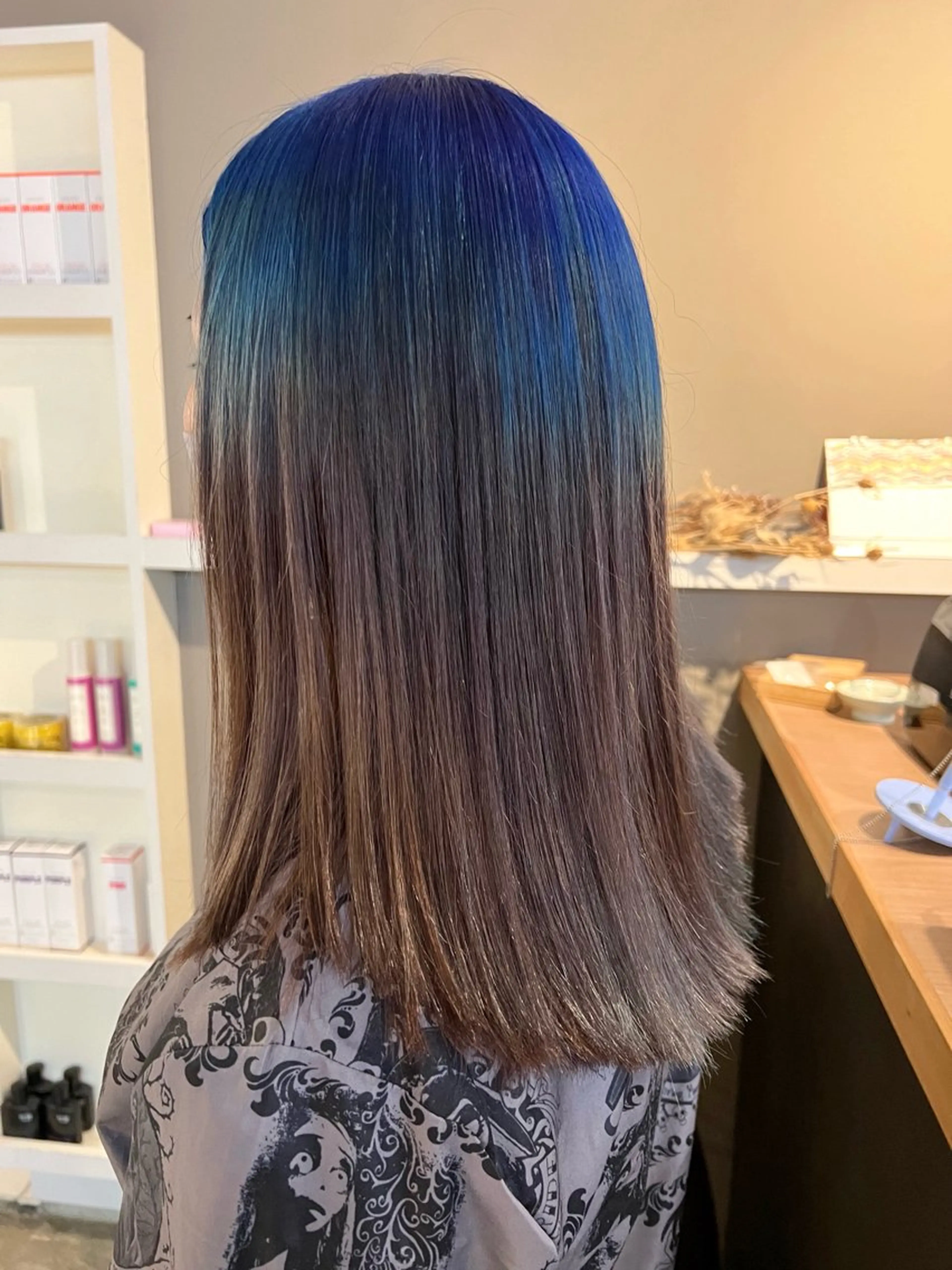 ロング カラー daiki 原宿のヘアスタイル