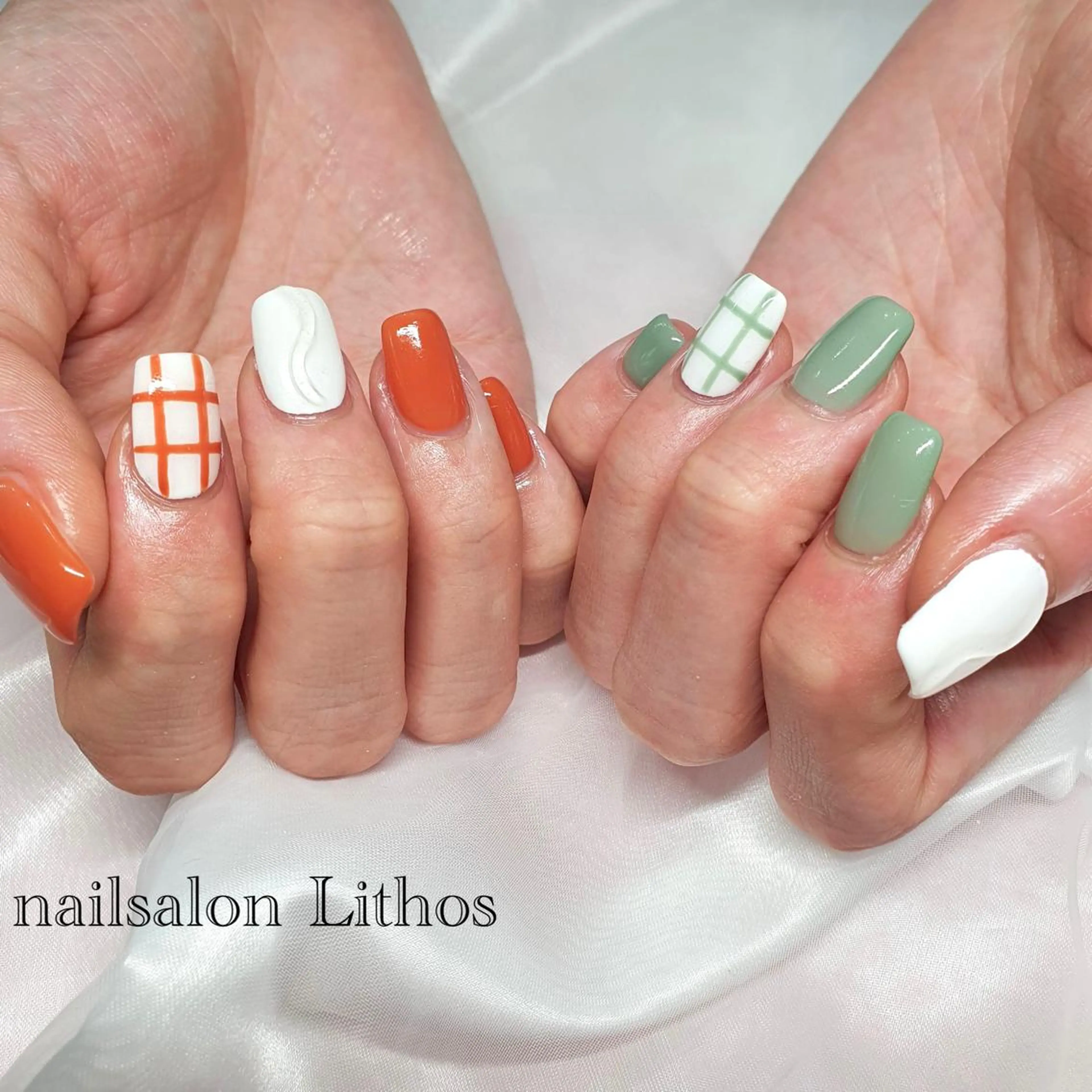 ネイル ハンドネイル nailsalon Lithos所属・nailsalon Recontreのネイルデザイン