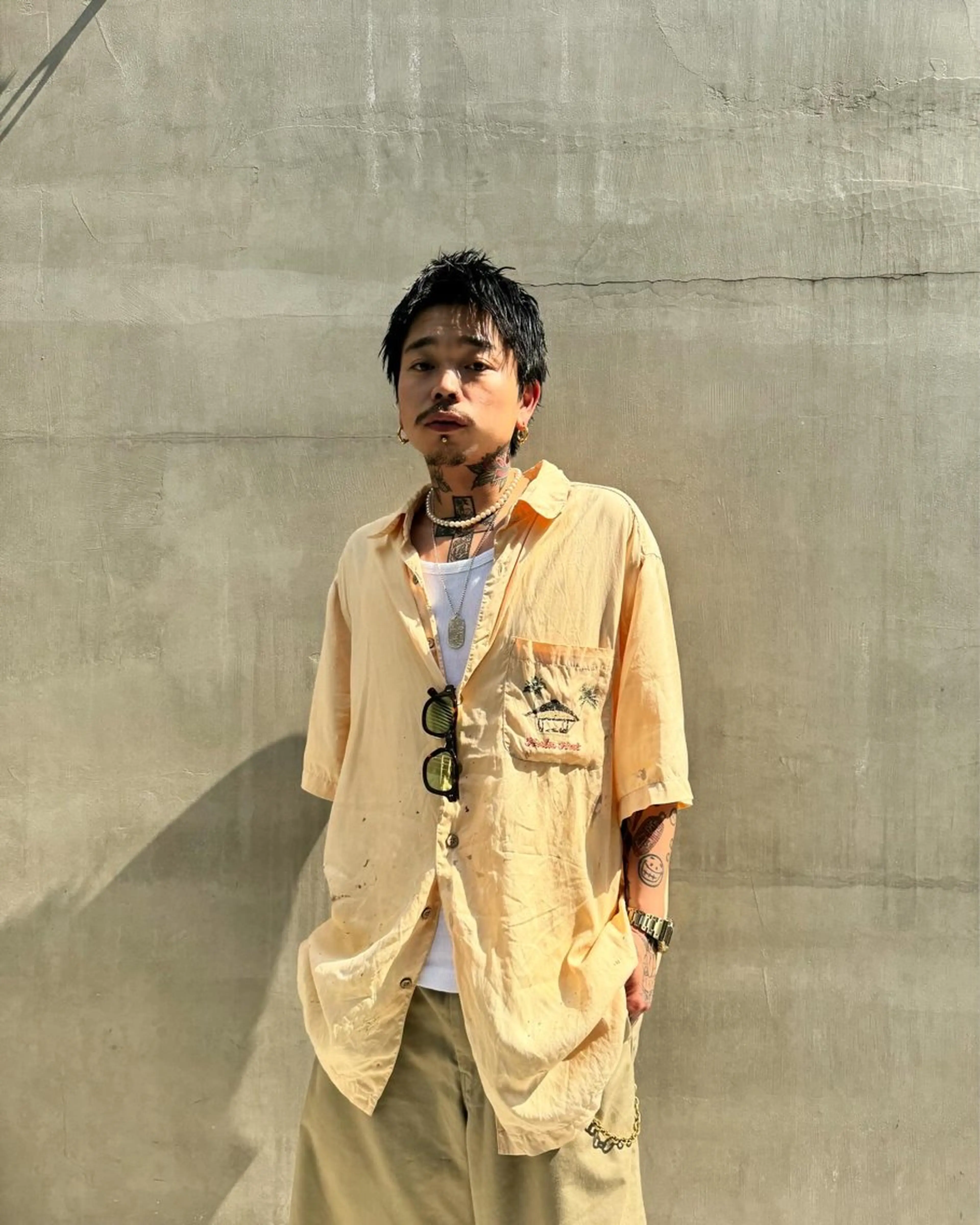 ショート メンズ スパイキーショート ショートヘア カット ヘアカラー トリートメント lana hair 新宿/髪質改善のヘアスタイル