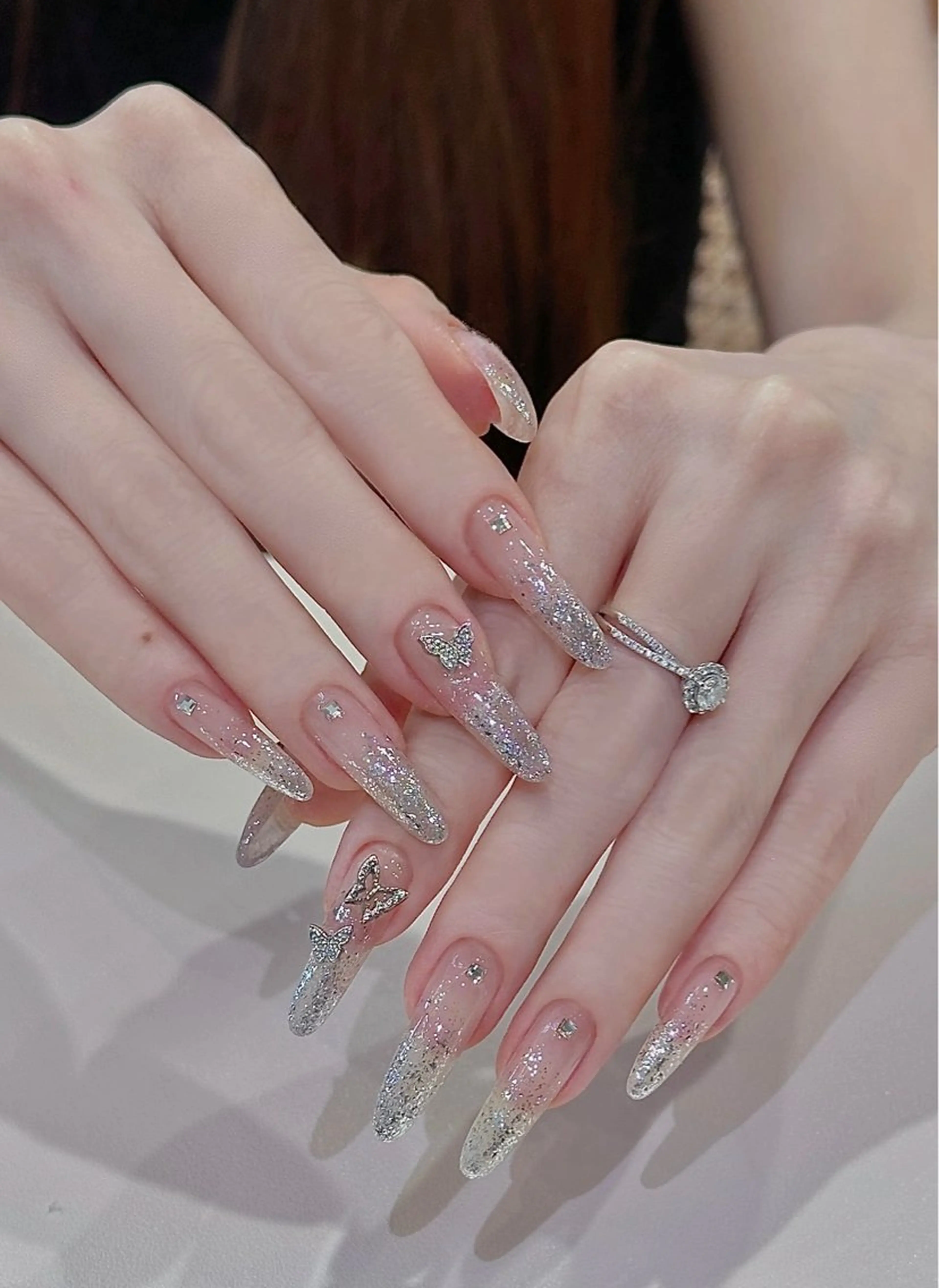 (オフなし)☘️(チップ長さだし) ワンカラー/グラデーションの写真