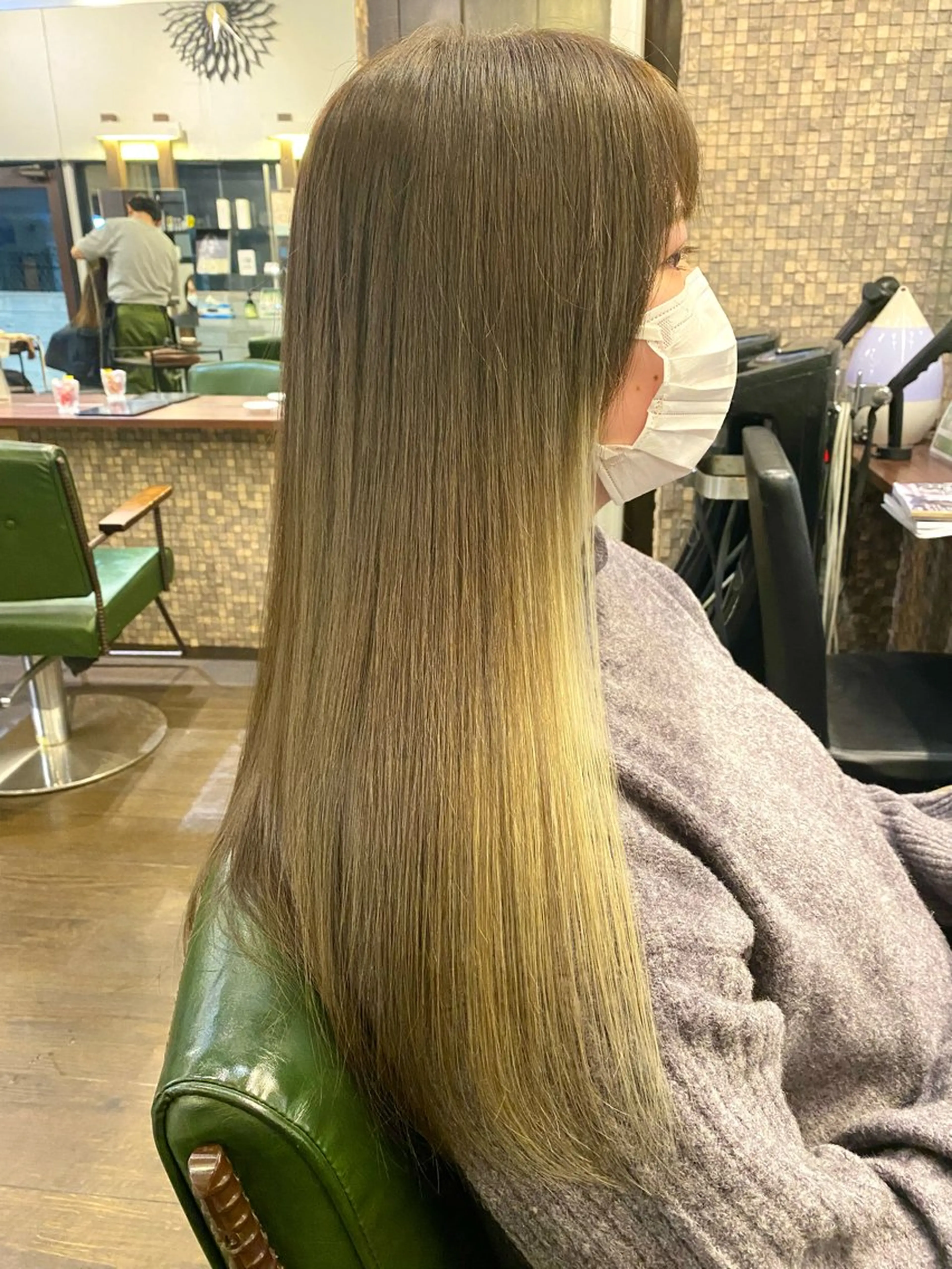 ロング カラー くせ毛 髪質改善 縮毛矯正 代官山/恵比寿所属・髪質改善/縮毛矯正 専門　代官山/恵比寿のヘアスタイル