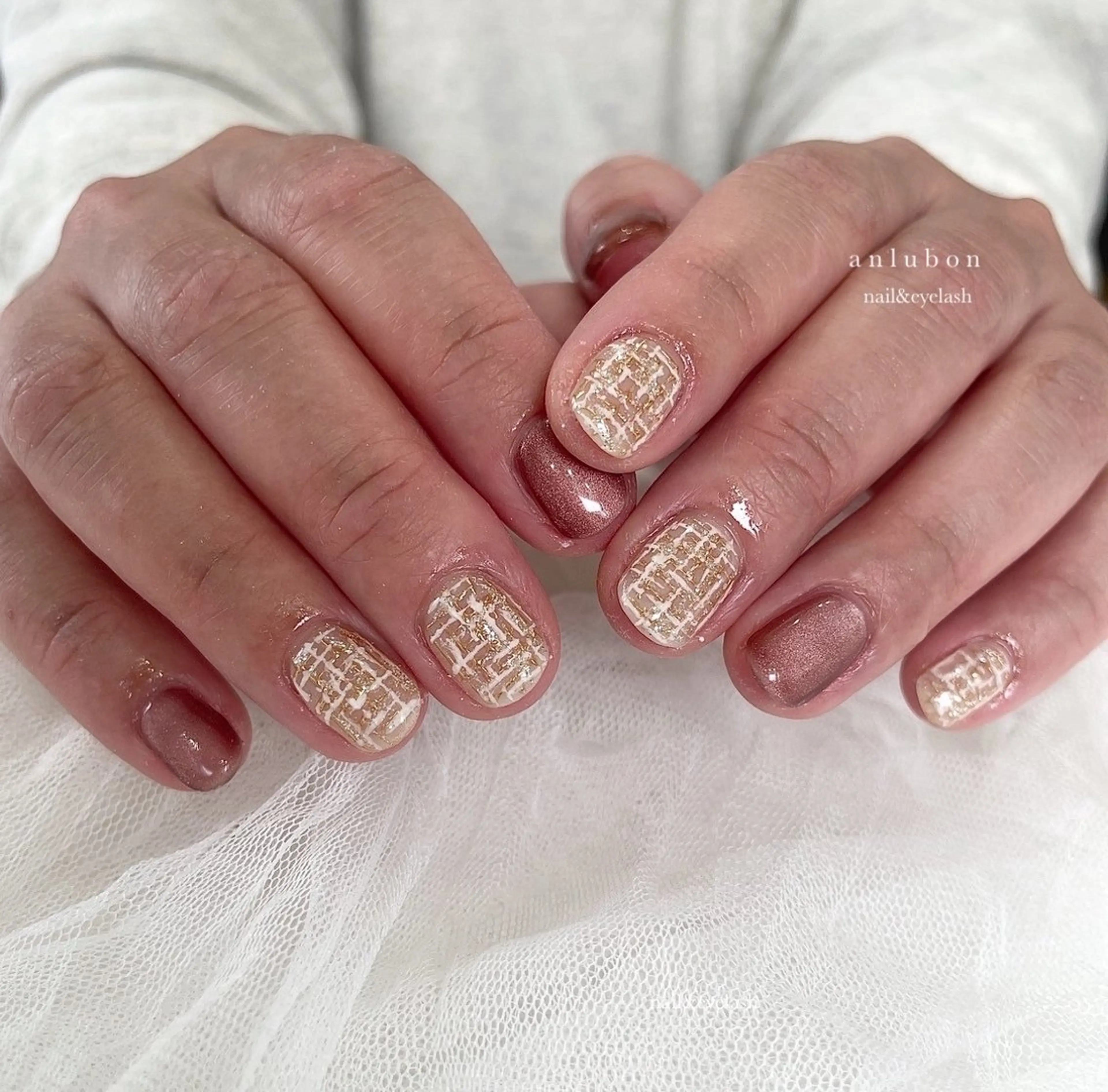 ネイル ハンドネイル anlubon nail&eyelash【アンルボ】所属・anlubon /ちふみのネイルデザイン