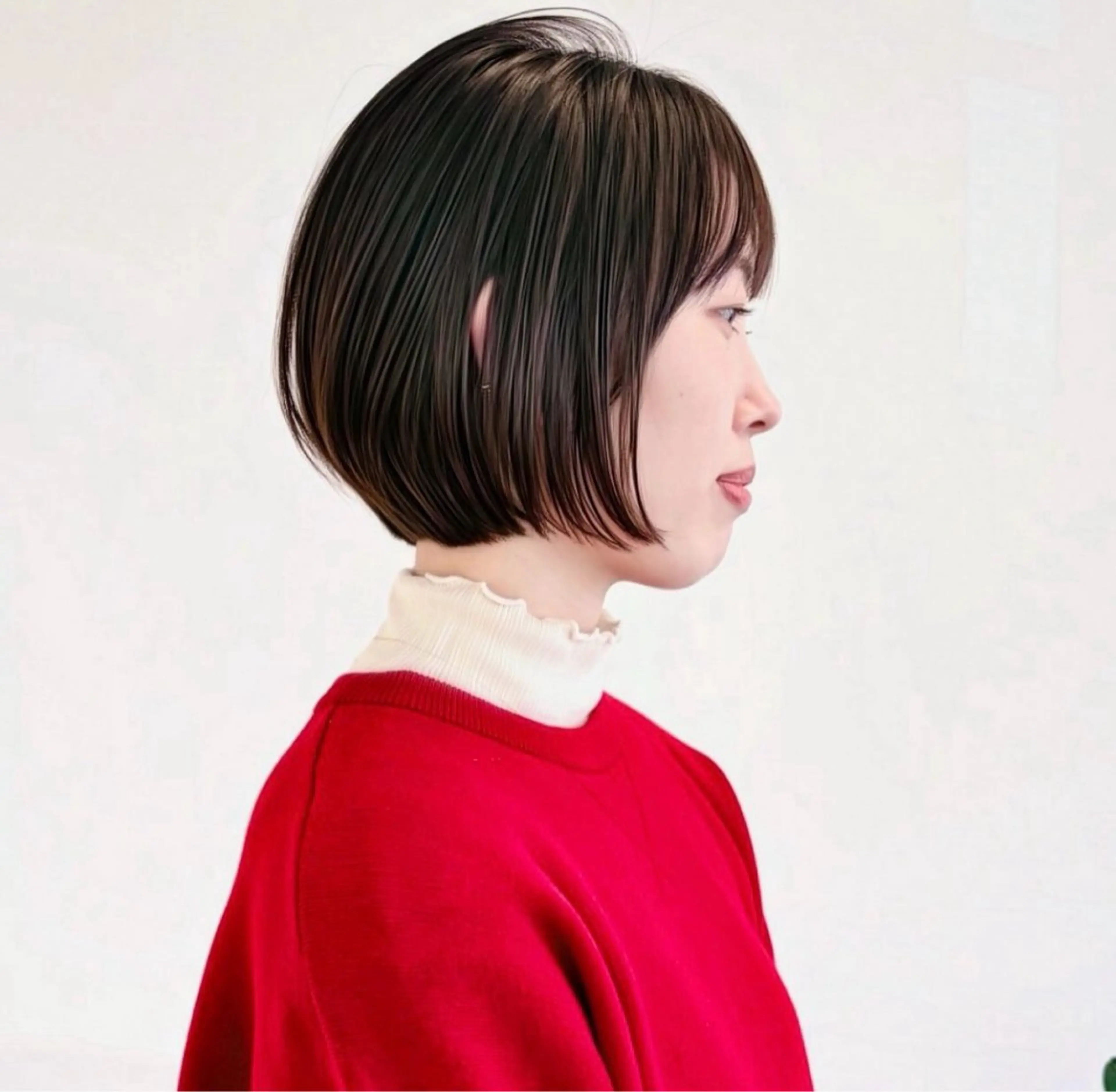 ショート カラー カット ヘアカラー 小顔ボブ&レイヤー 特化🤎RISAのヘアスタイル