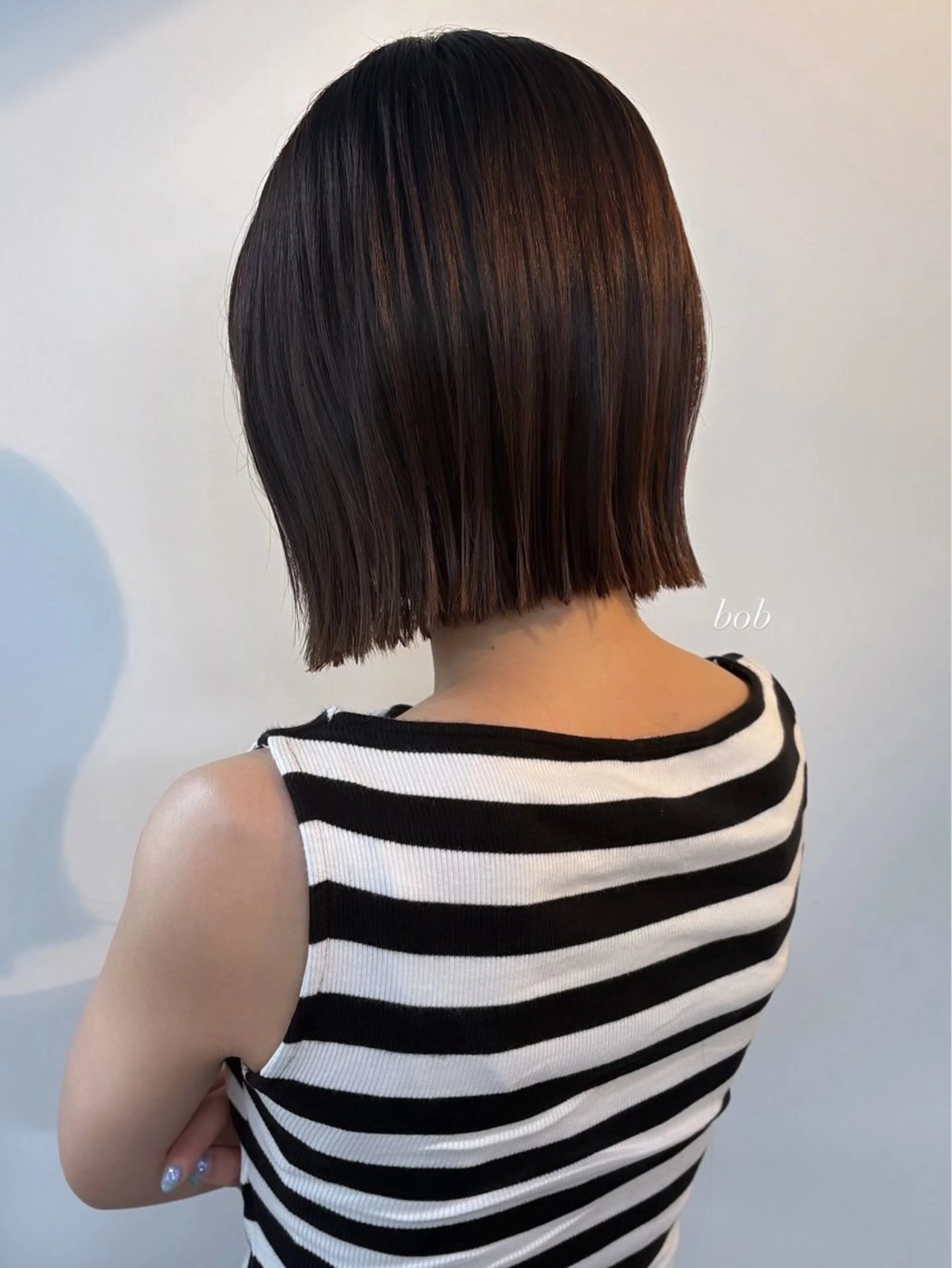 ショート くびれヘア 韓国風ヘア カット トリートメント 新宿/ボブ/レイヤー 縮毛矯正/SACHIのヘアスタイル