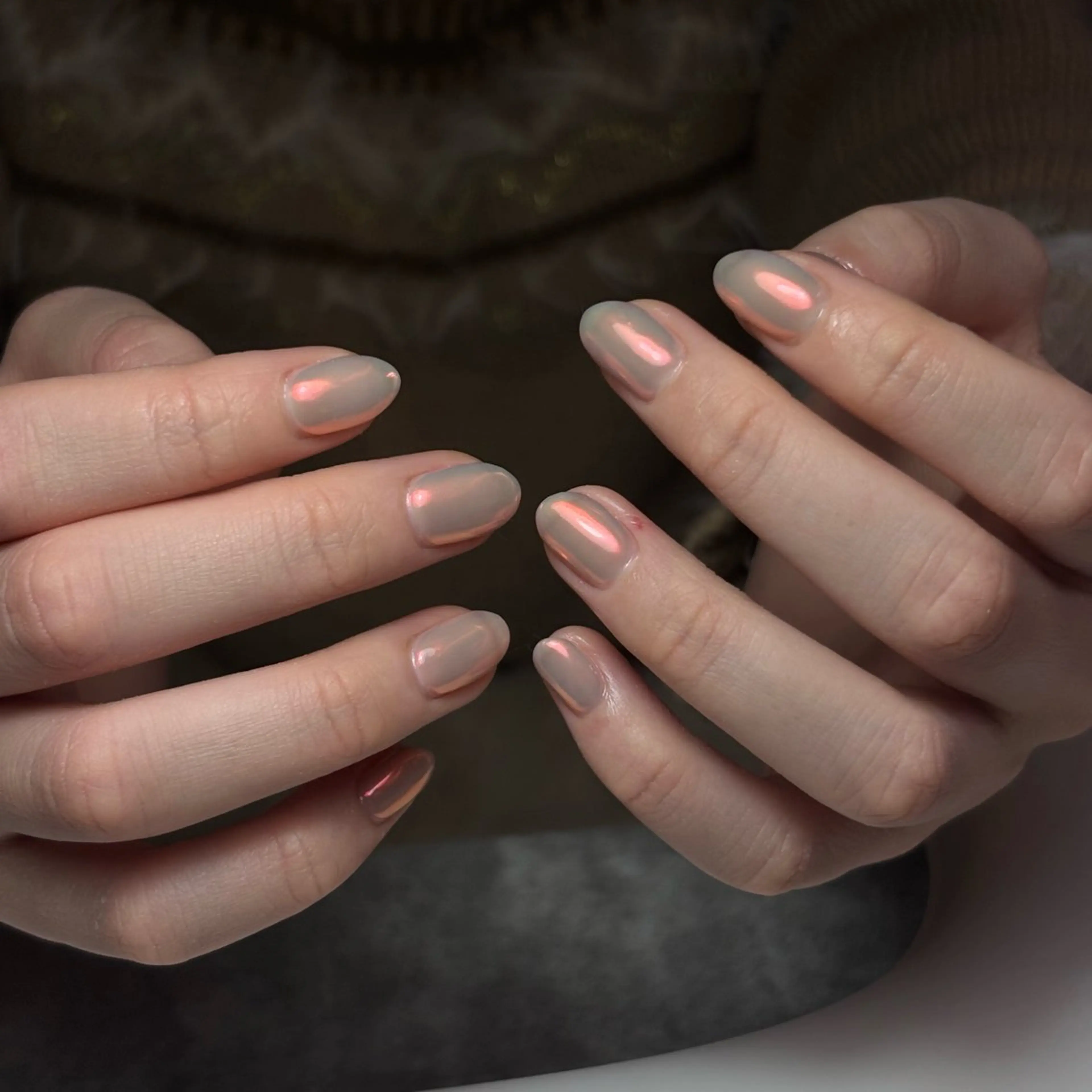 ネイル オーロラネイル ハンドネイル mood mitsukiのネイルデザイン