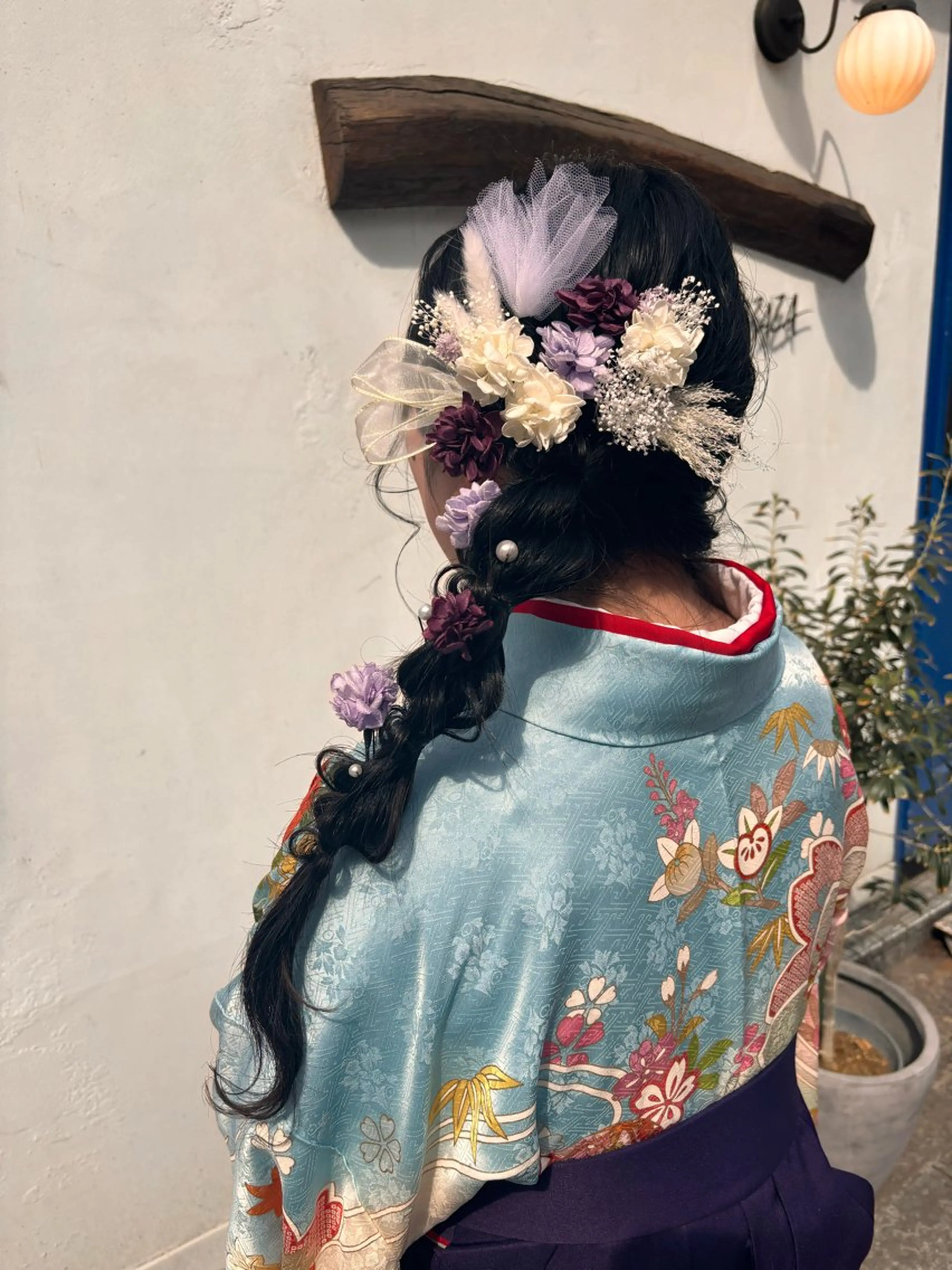 ヘアアレンジ ヘアセット ZAZA Wakaのヘアスタイル