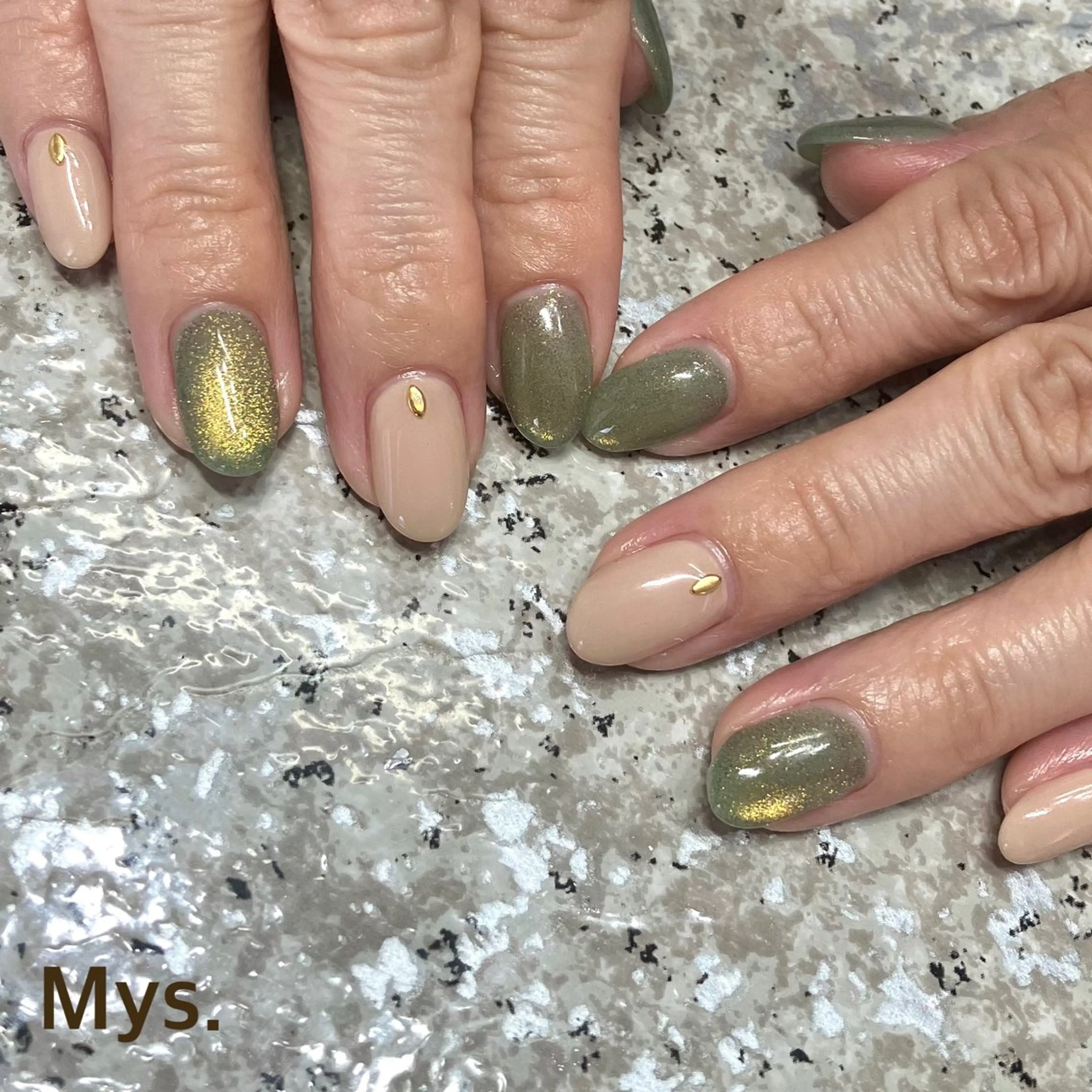 ネイル ハンドネイル Mys. 三上紗紀のネイルデザイン