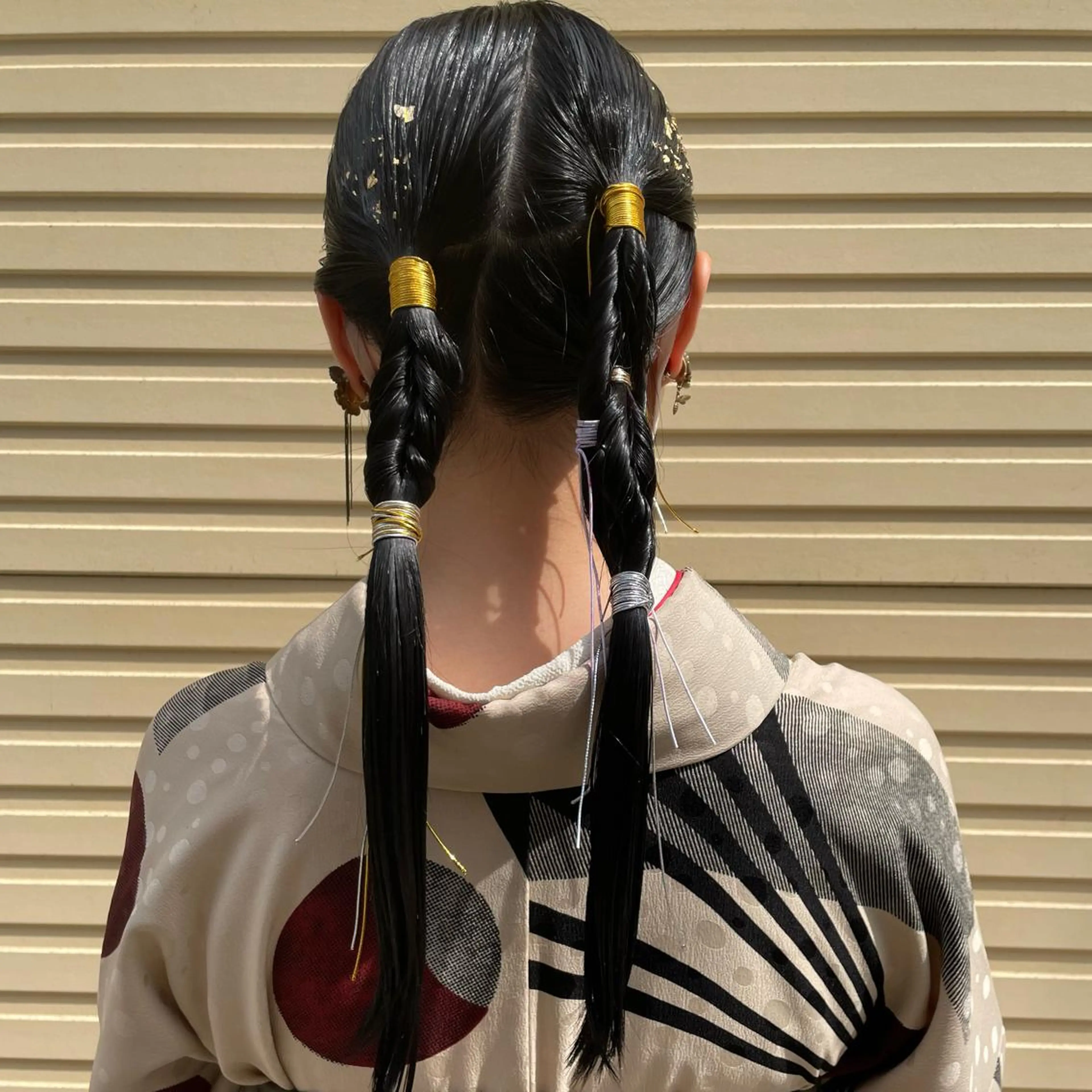 ロング ヘアアレンジ ヘアセット ホリケ アオイのヘアスタイル