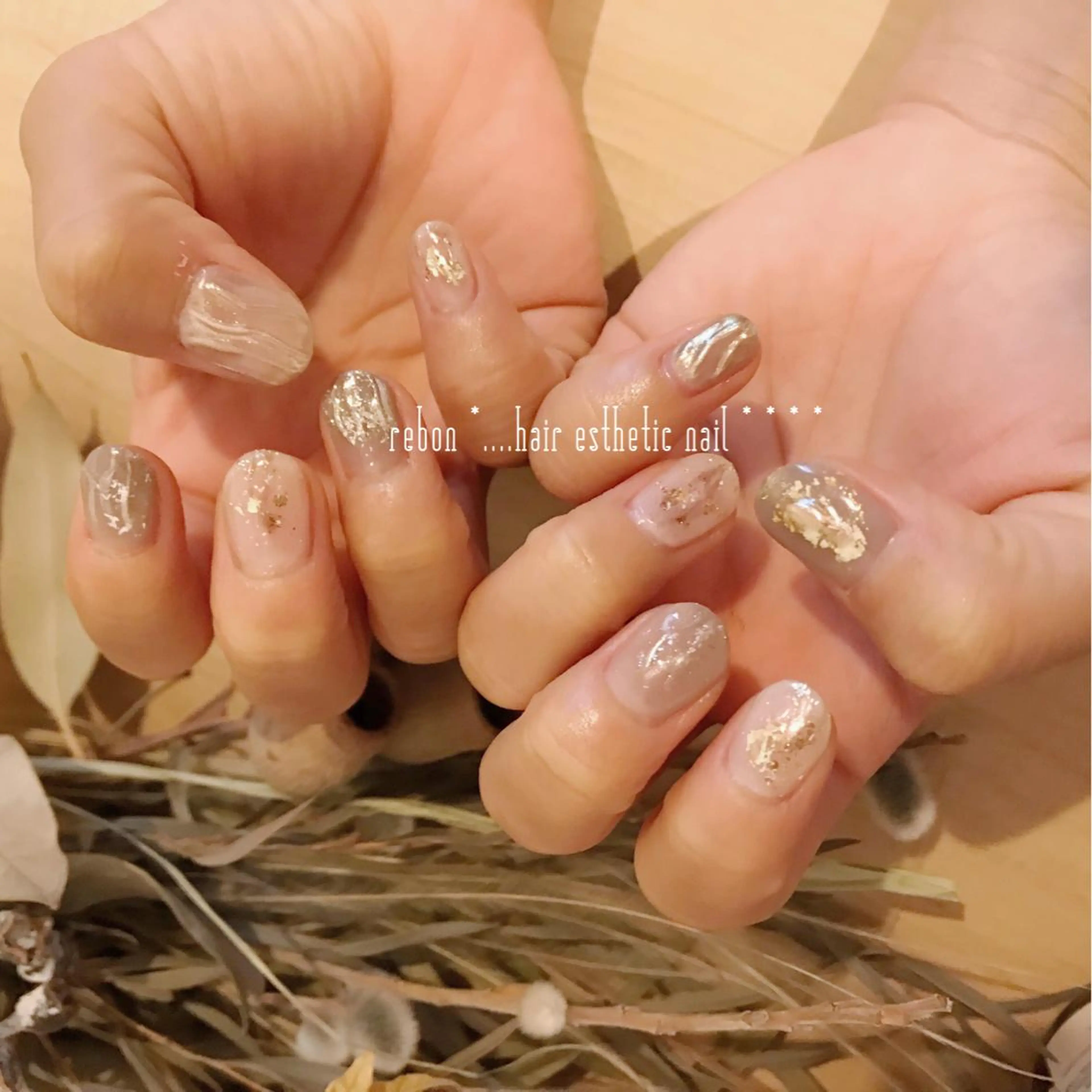 ネイル ハンドネイル フットネイル rebon＊ natsukiのネイルデザイン