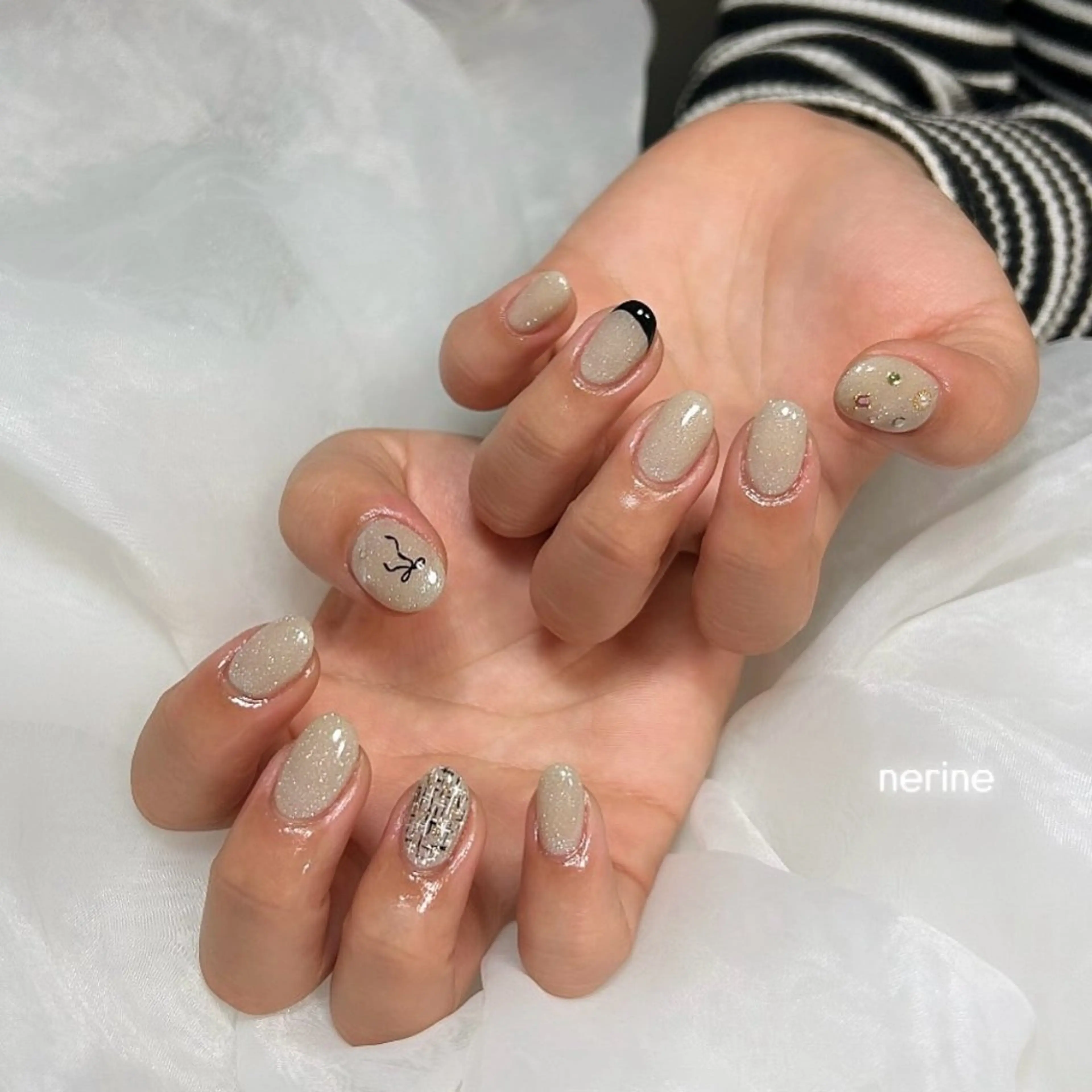 ネイル ハンドネイル nail salon nerineのネイルデザイン