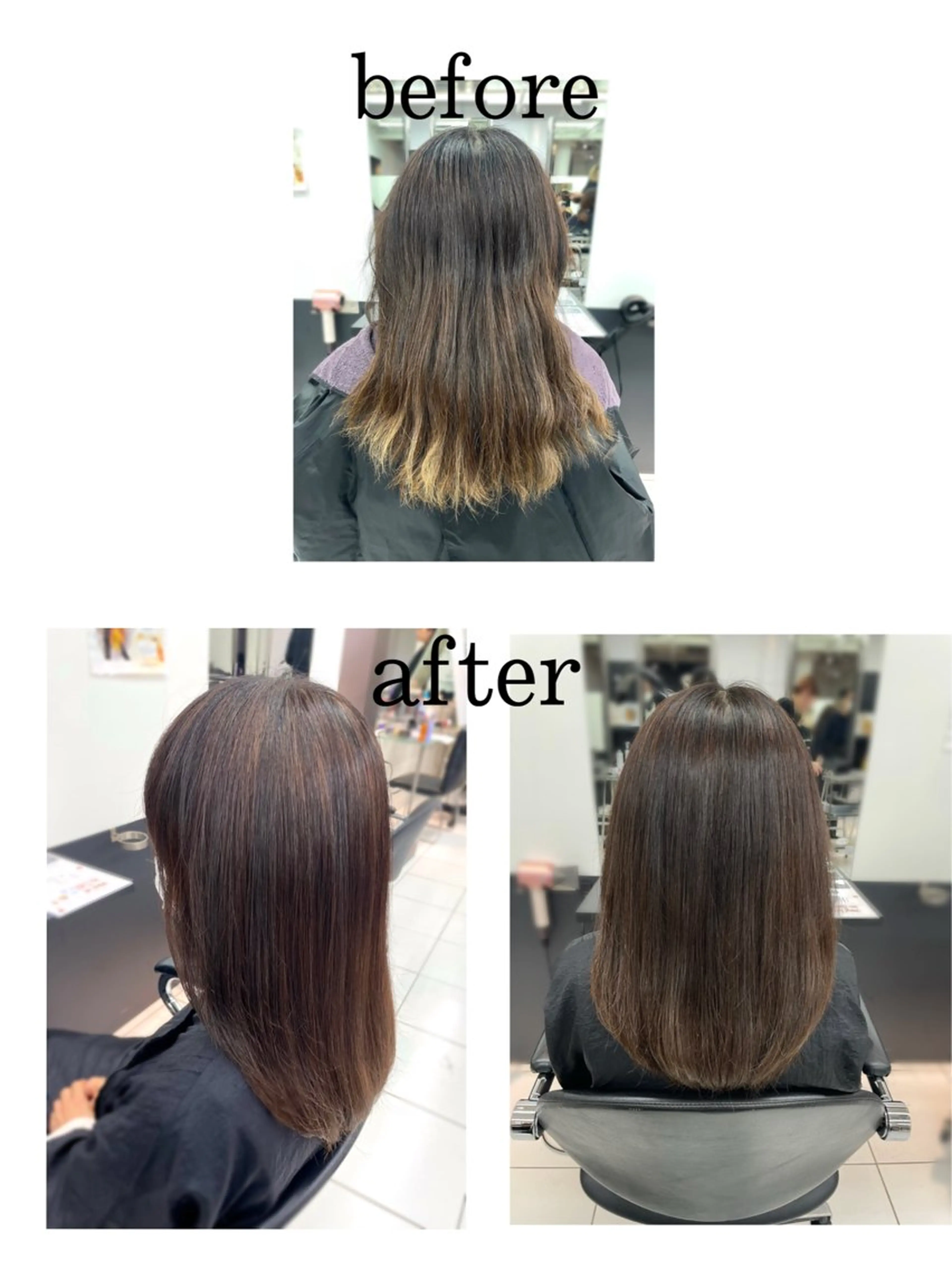 セミロング カラー ブリーチ グラデーションカラー ハイライトカラー ハイライト 無料カットモデル募集 /　 Juanのヘアスタイル