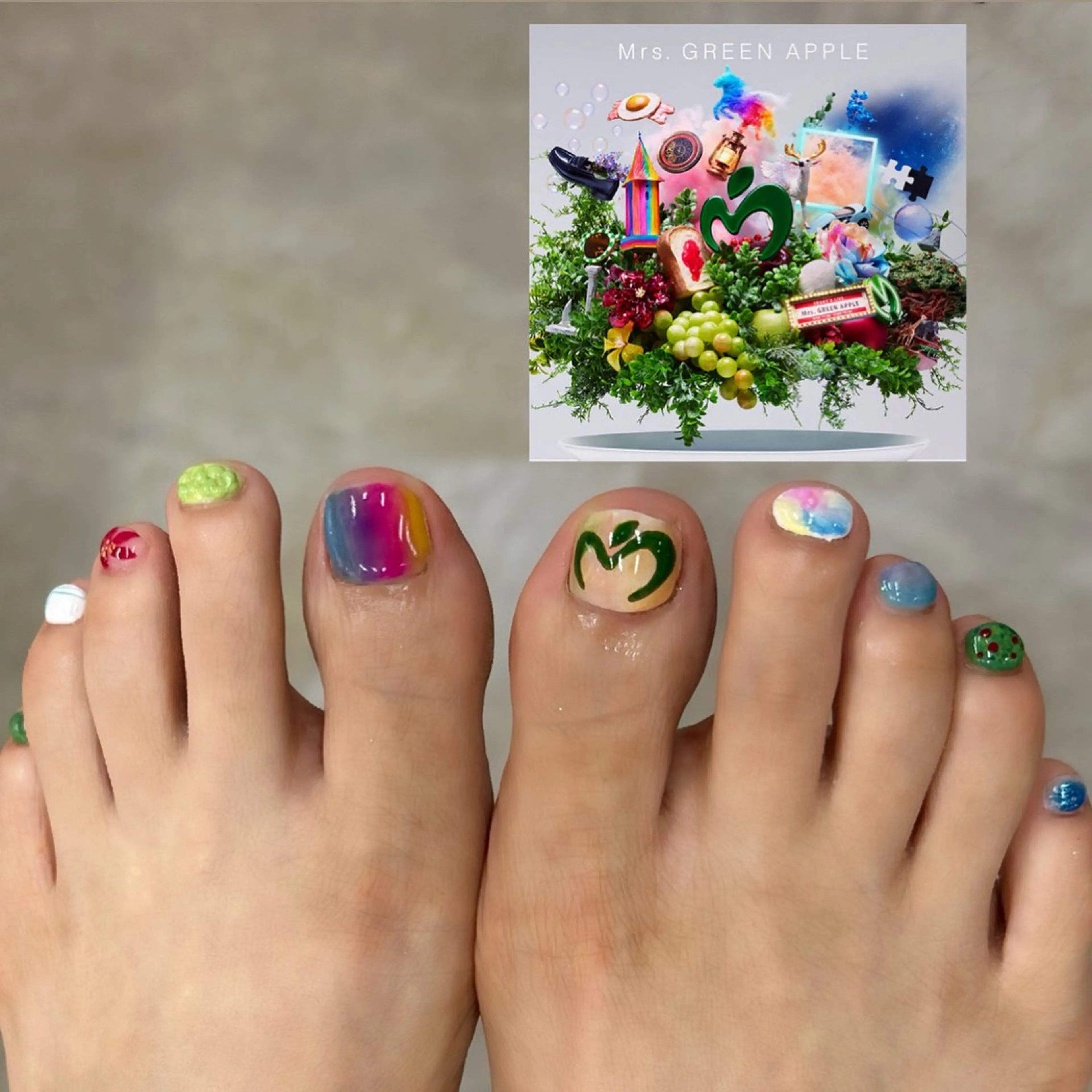 ネイル ハンドネイル フットネイル YukaRyu /個性派デザインのネイルデザイン