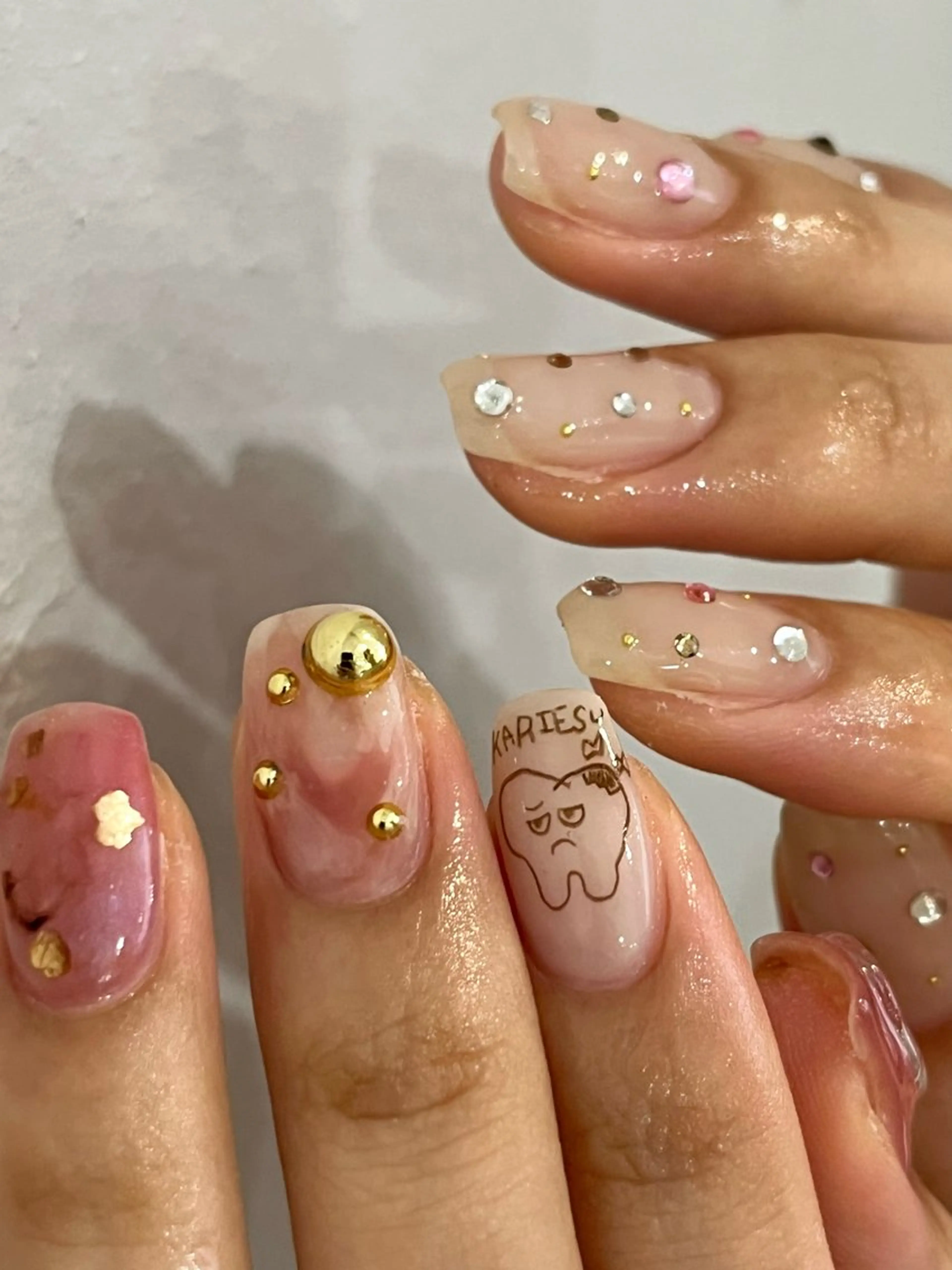 ネイル ハンドネイル LETTER_& SAKIのネイルデザイン