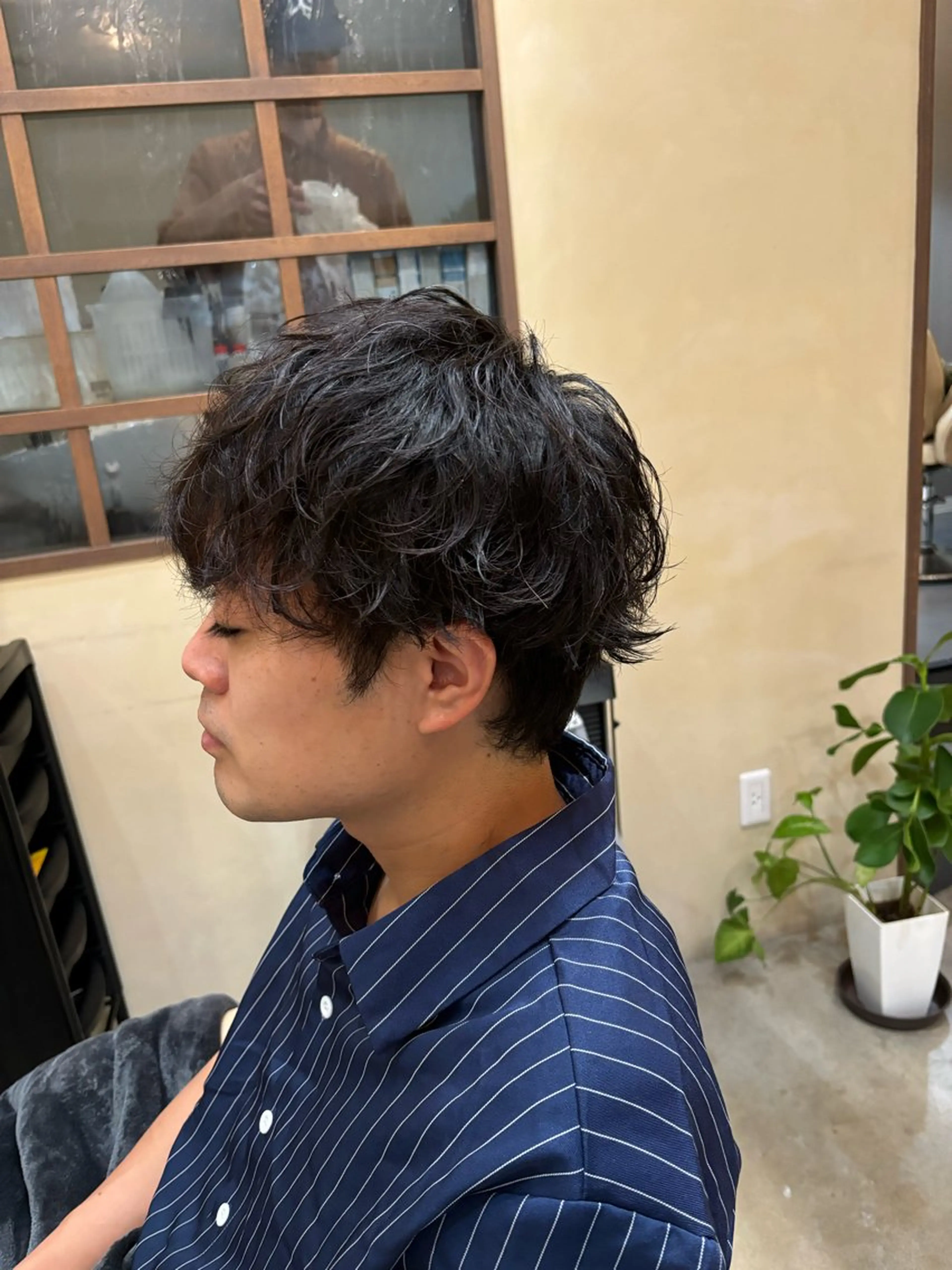 ショート メンズ カット パーマ トリートメント 鹿児島 TSUBASAのヘアスタイル