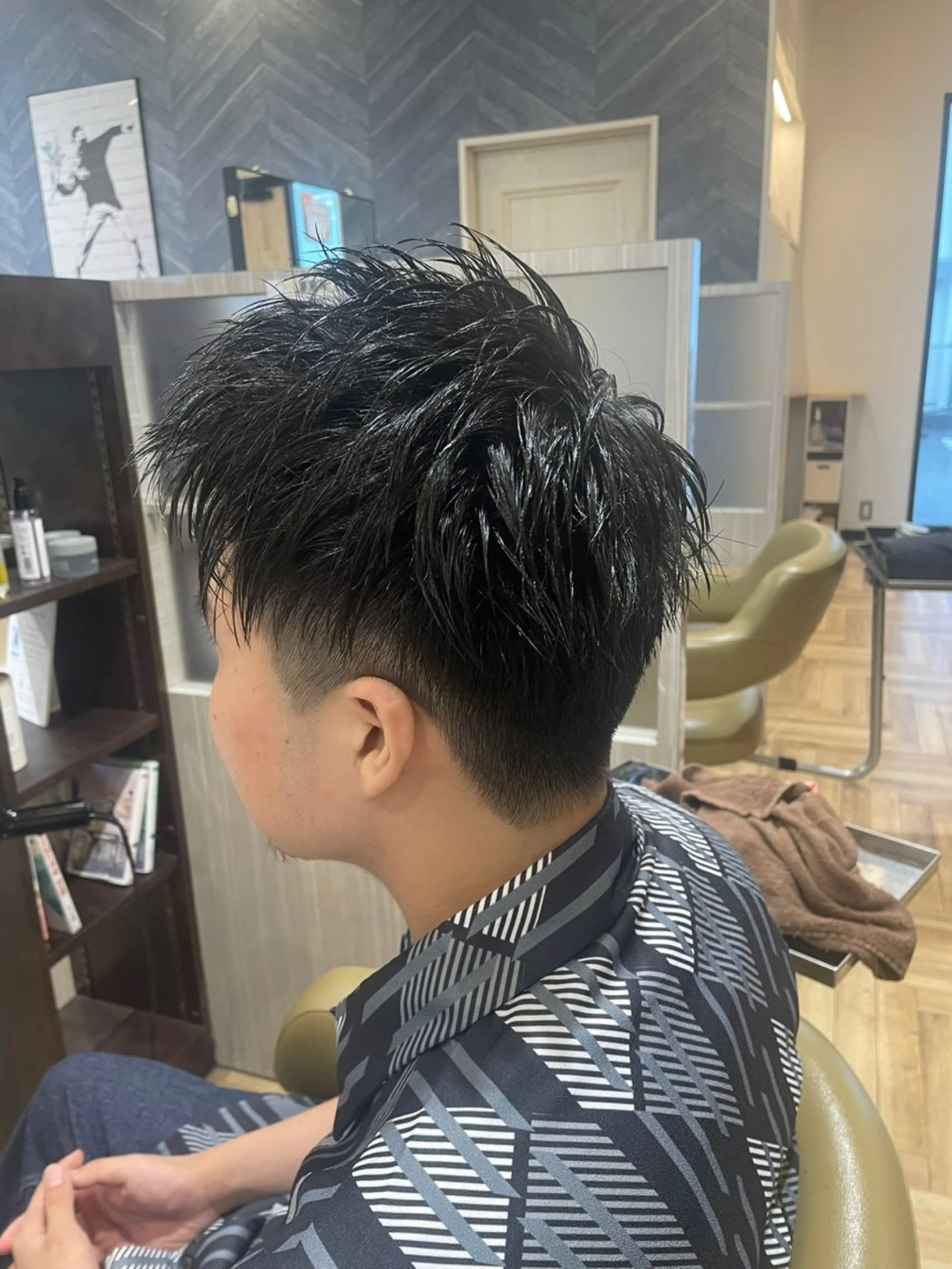 メンズ カット 中村 誠也のヘアスタイル