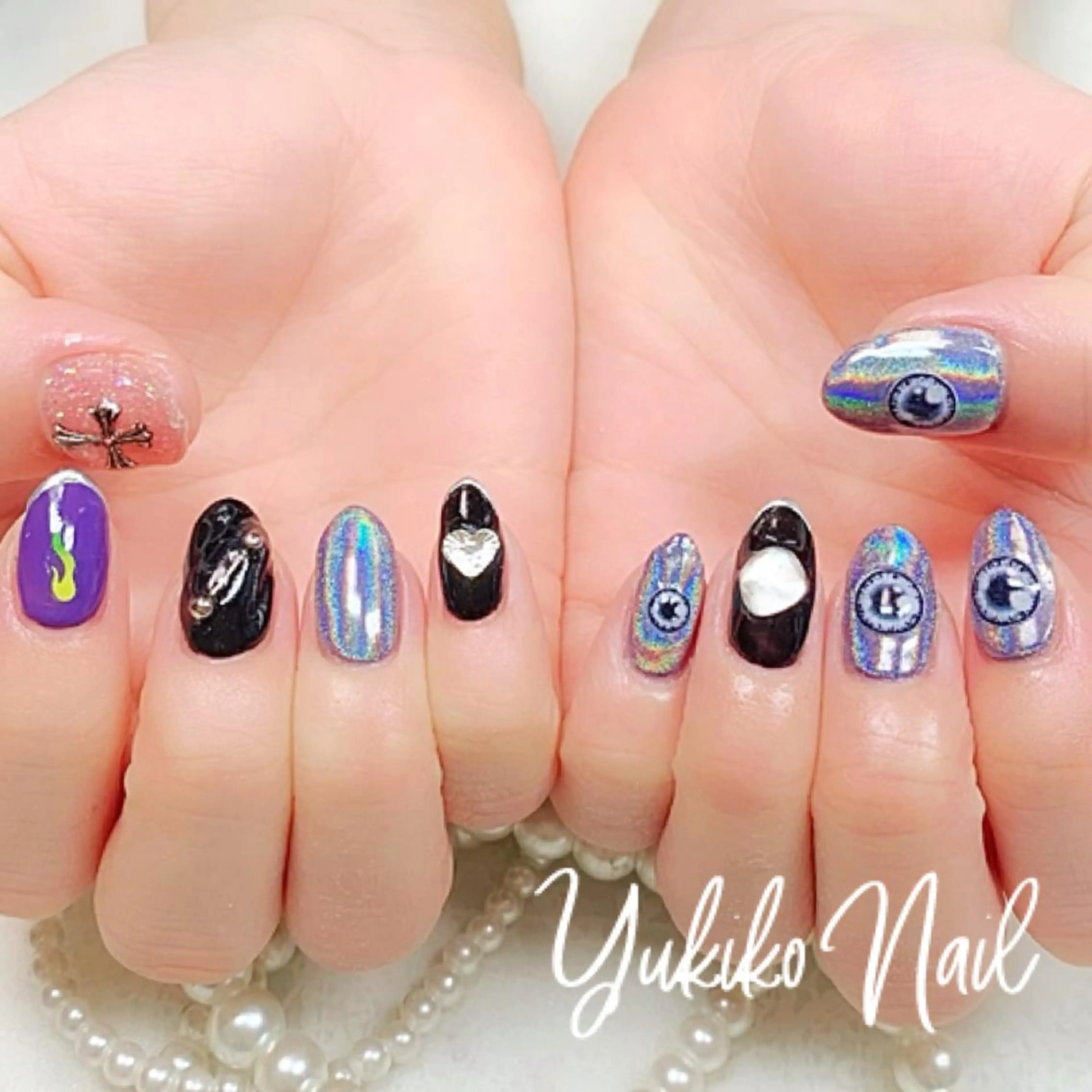 ネイル 持ち込み ハンドネイル ユキコ ネイルのネイルデザイン