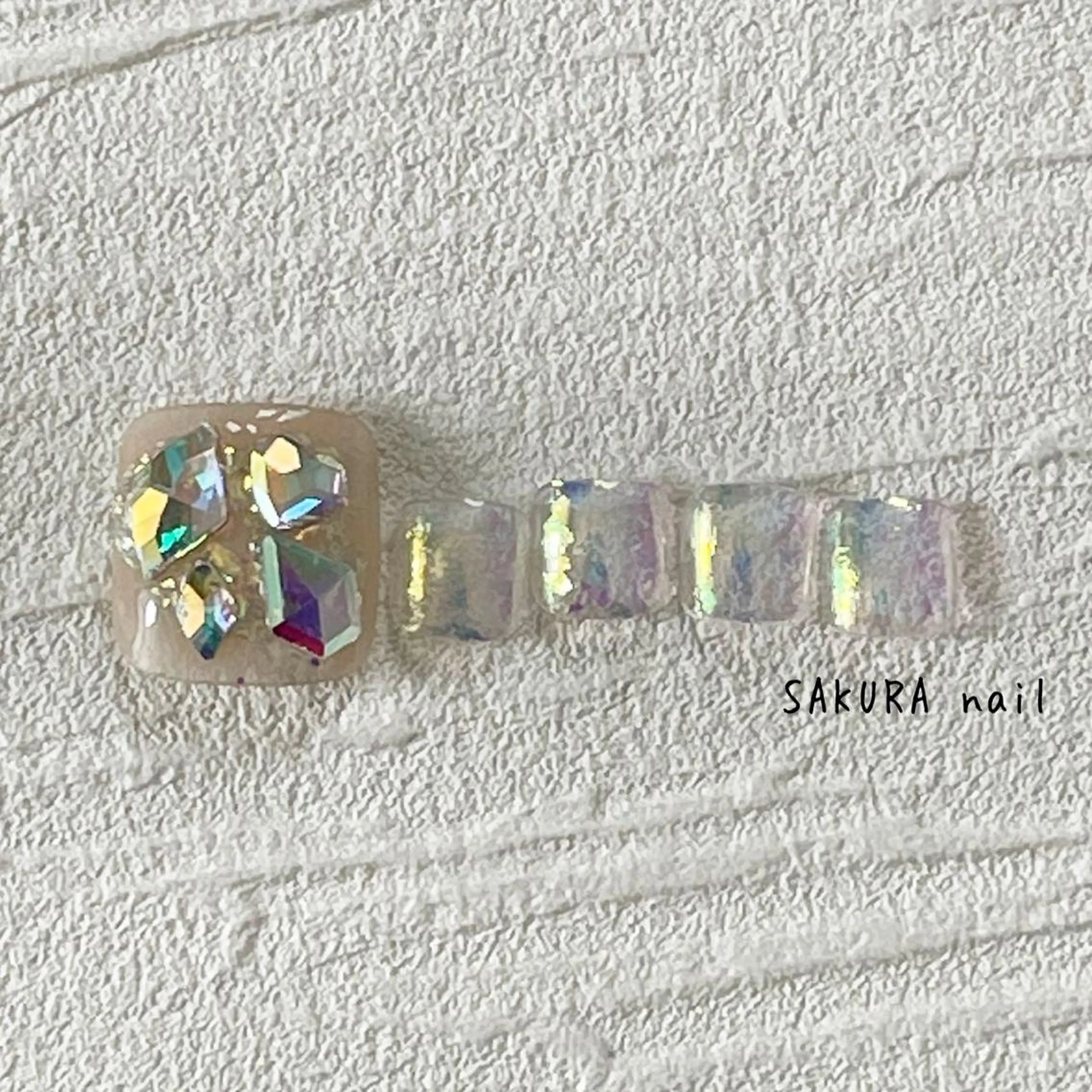 ネイル フットネイル SAKURA nailのネイルデザイン