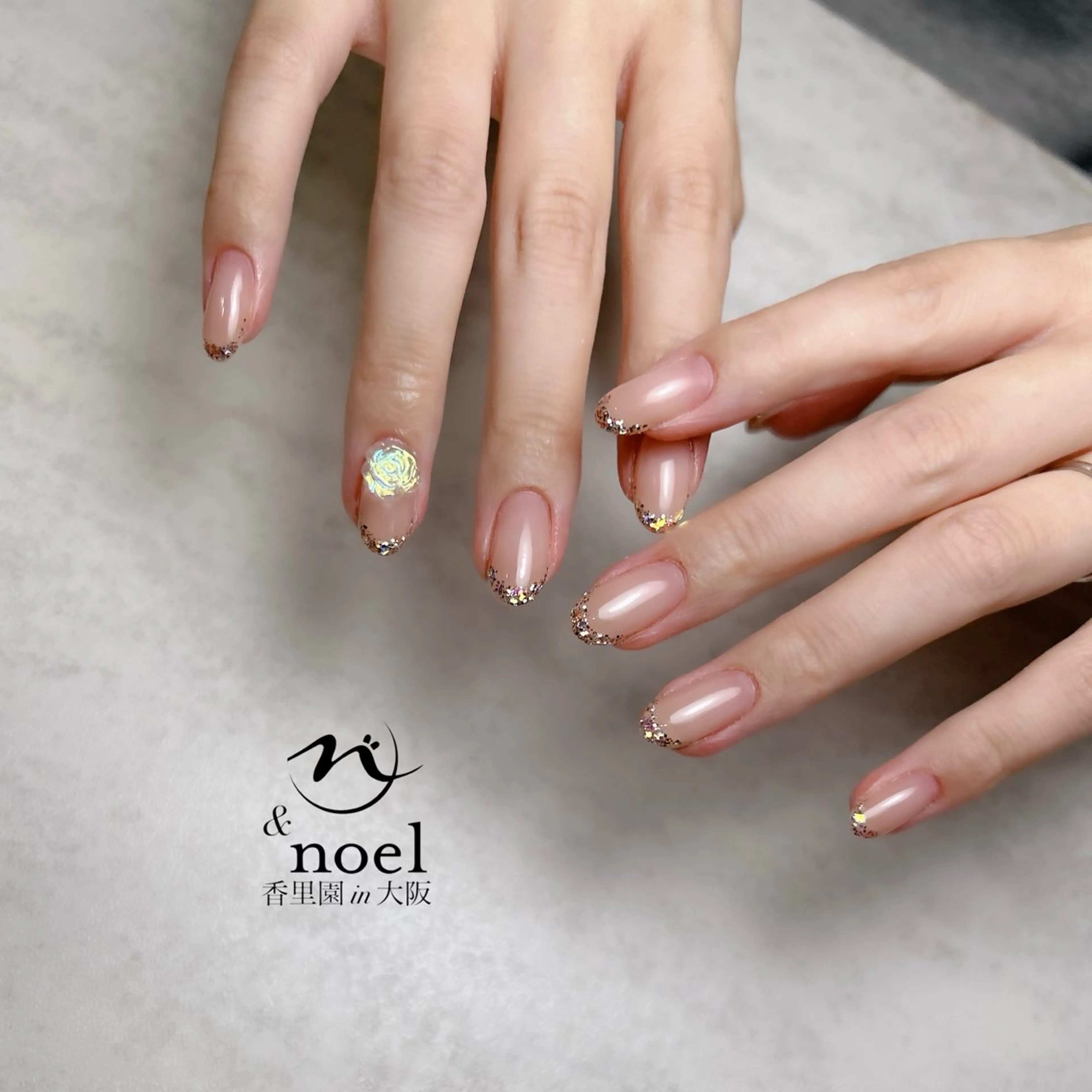 ネイル ハンドネイル Nailsalon  &Noel所属・もも 🍑のネイルデザイン