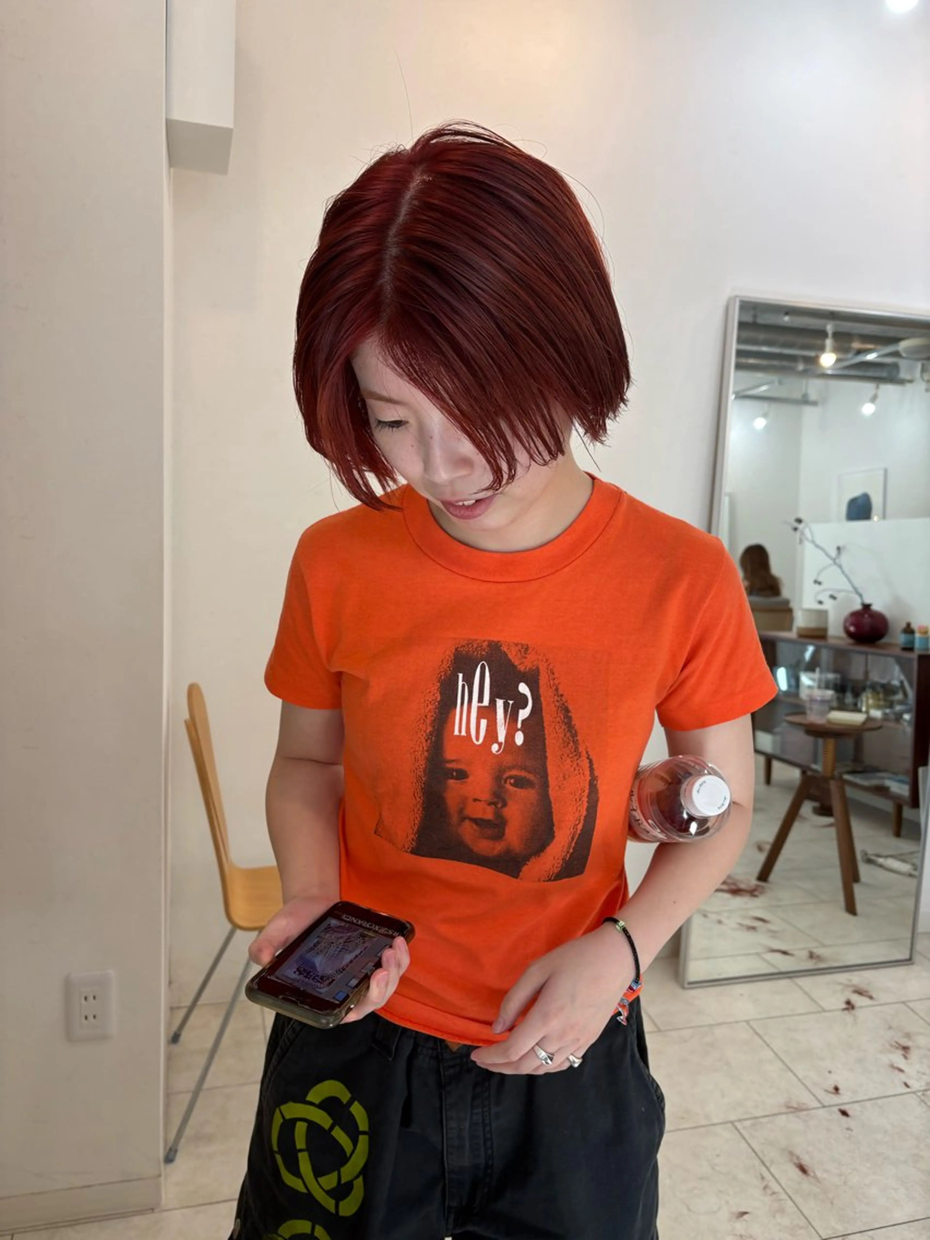 ショート カラー カット ヘアカラー NOUN所属・eri kinjoのヘアスタイル