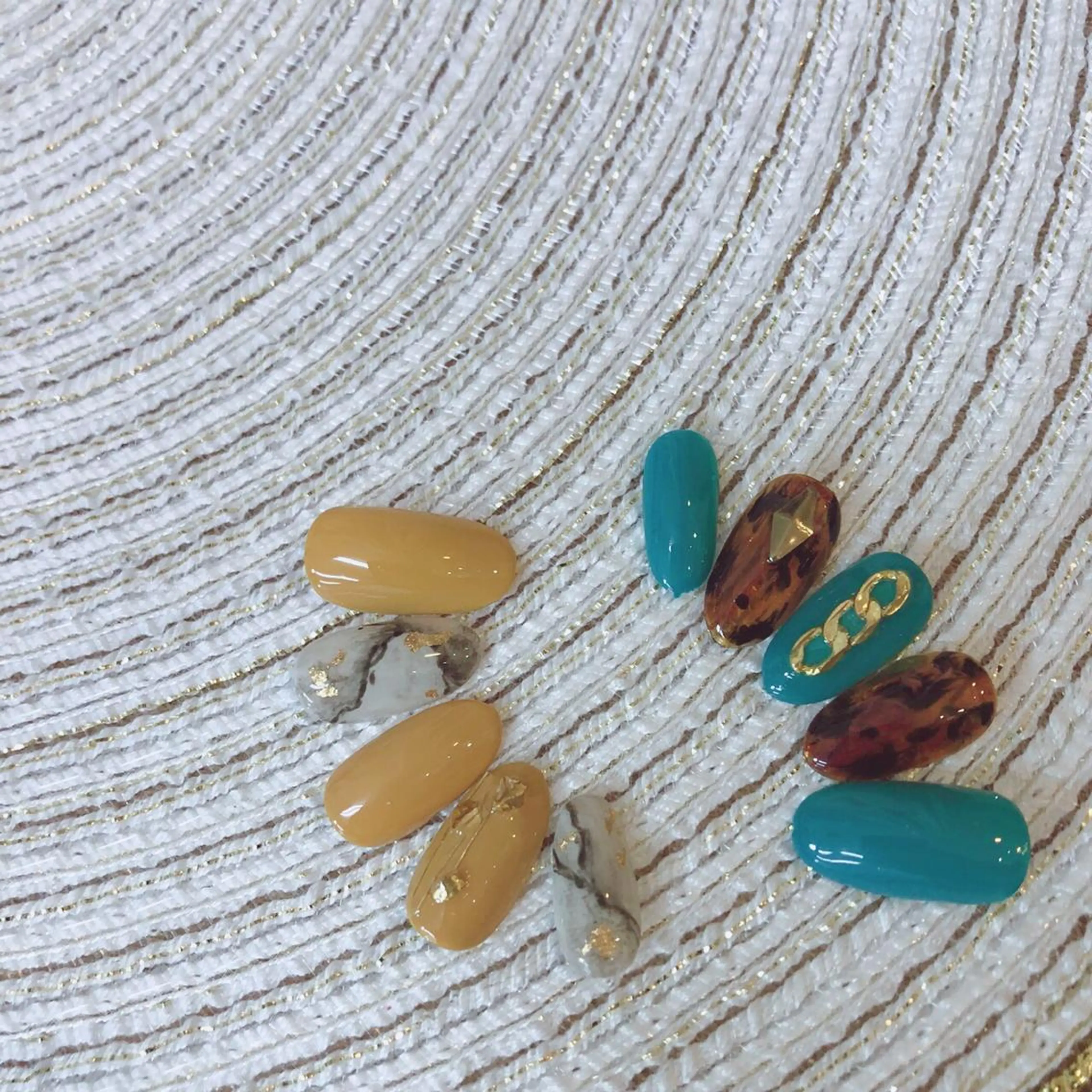 ネイル アニマル柄 大理石ネイル(マーブル) その他(ネイル) 石原 夕華のネイルデザイン