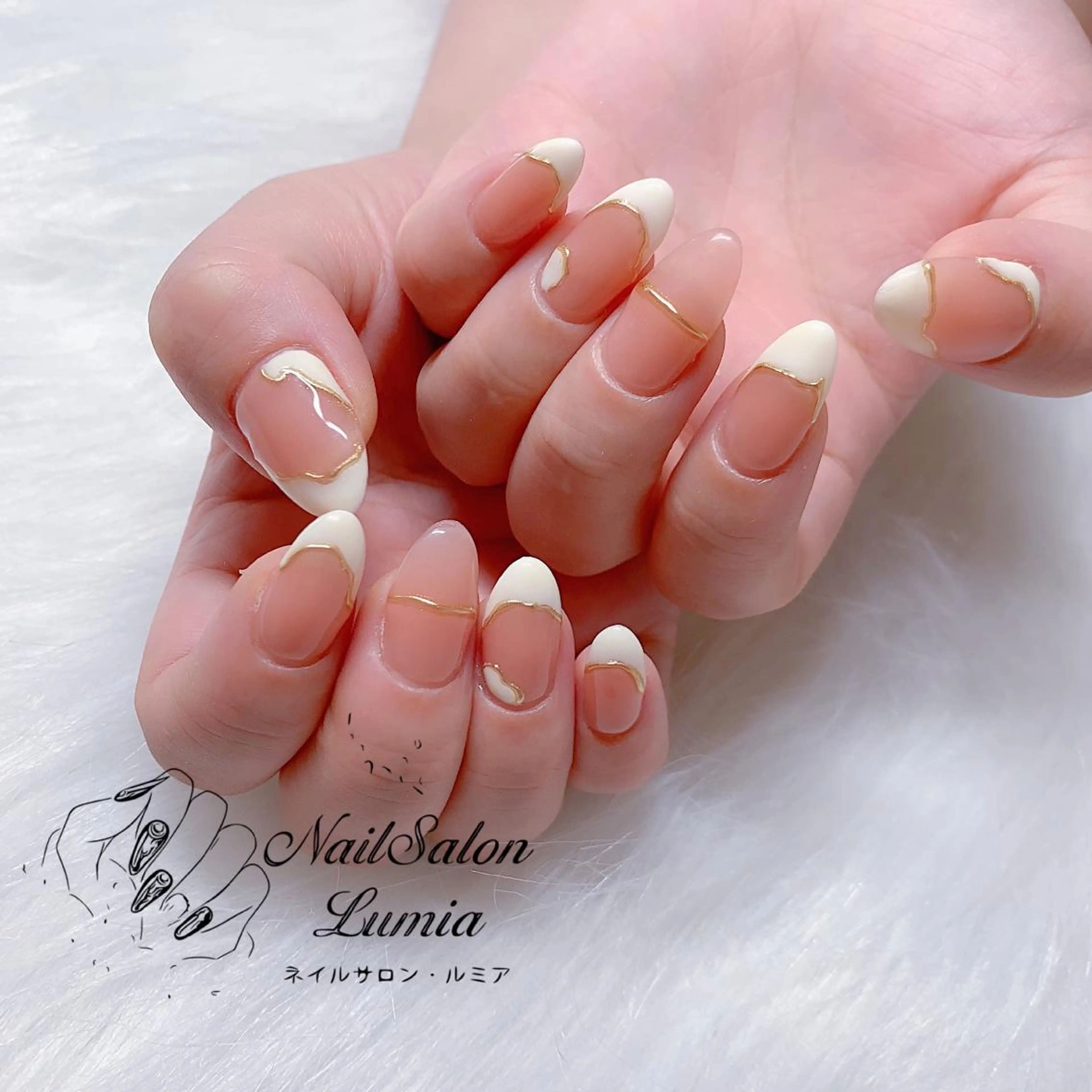 ネイル ハンドネイル ネイルサロン ルミア Lumia 店長のネイルデザイン