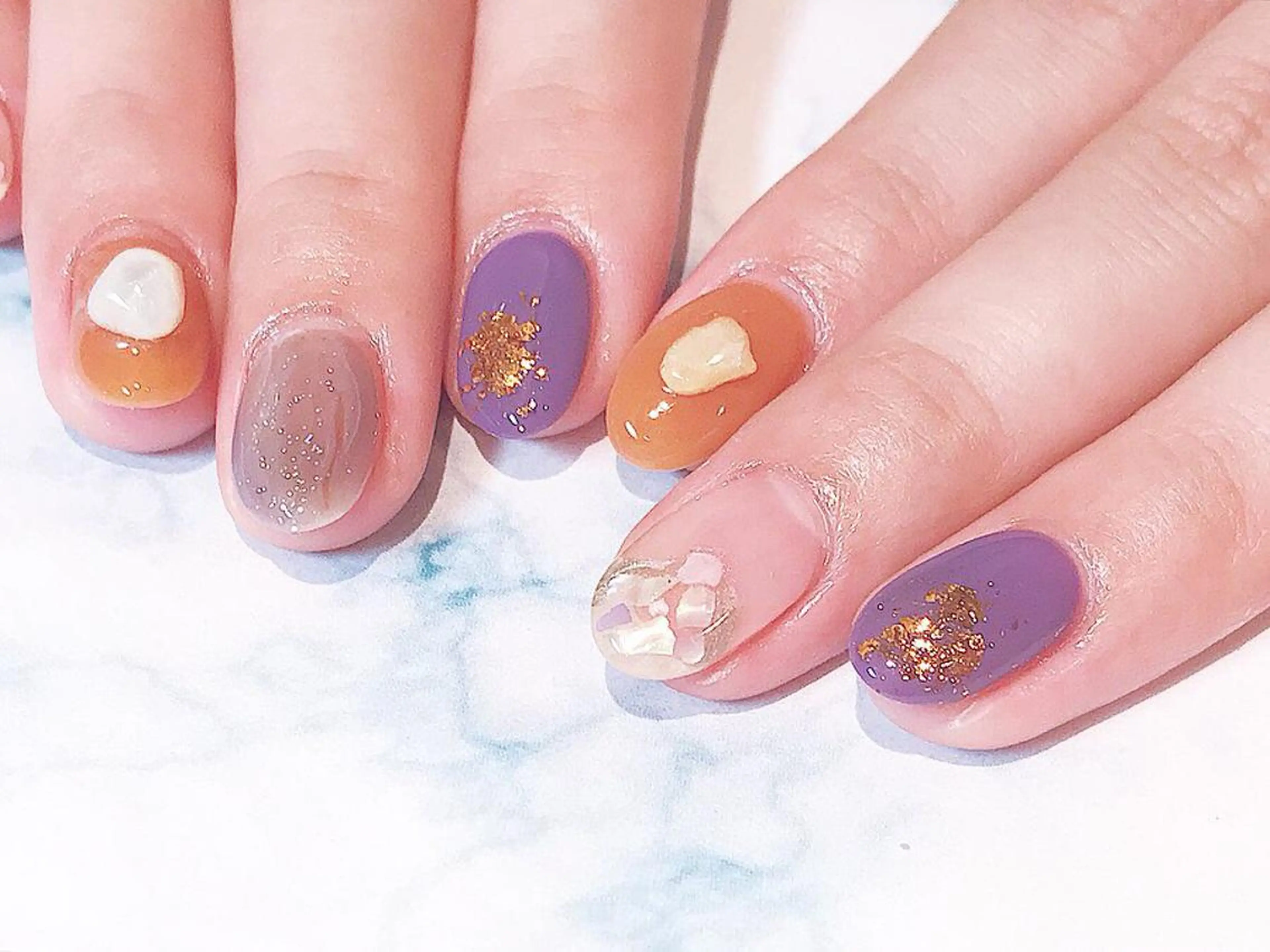 ネイル ハンドネイル LUKE所属・もとまつ さちこのネイルデザイン