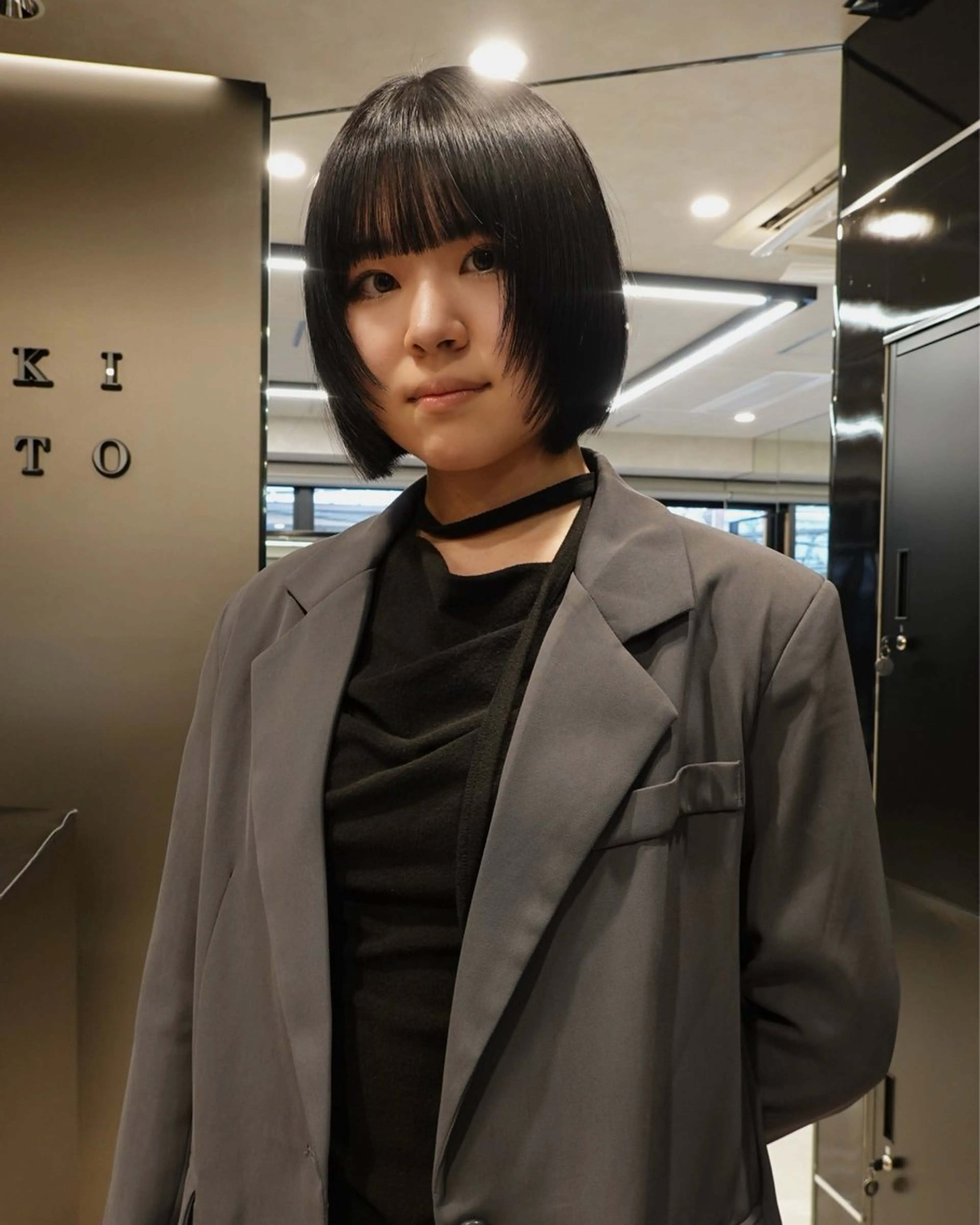 ミディアム カット トリートメント HARUKI MINATO JAPAN 東京店所属・似合わせボブ/レイヤ ー/川田大輝/表参道のヘアスタイル