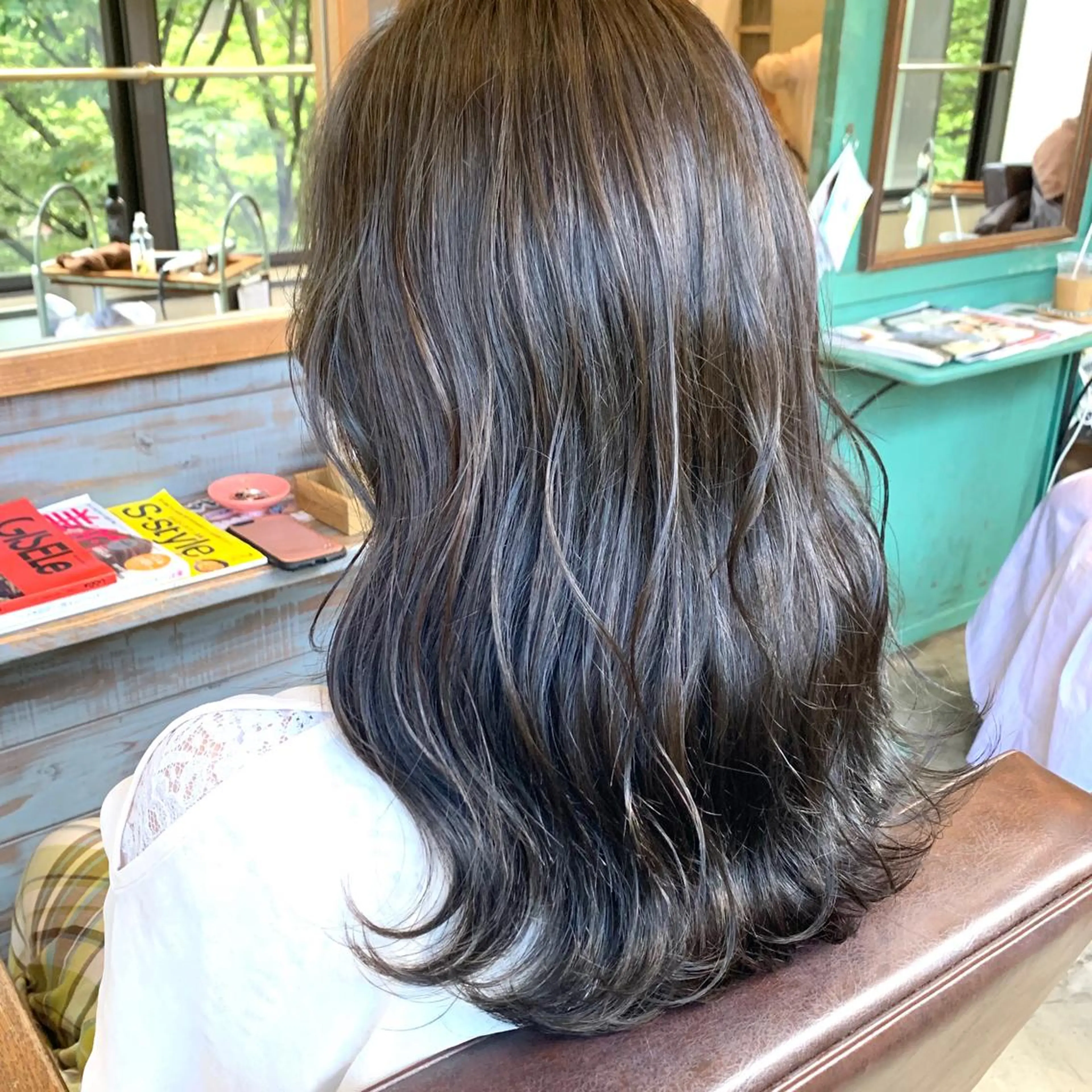 ロング カラー ヘアアレンジ ヘアカラー merci.所属・🌻あいり merci.🌻のヘアスタイル