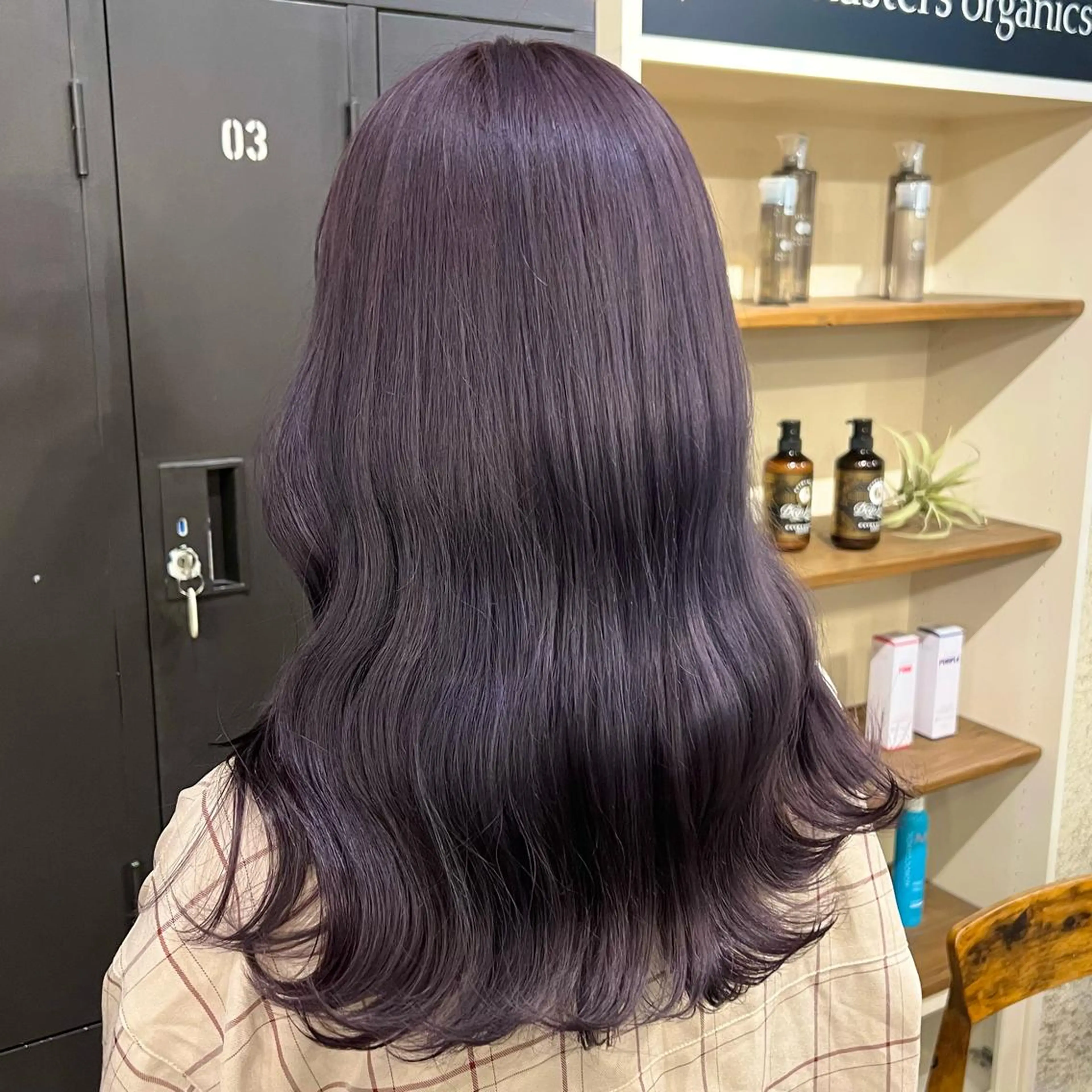 カラー ラベンダーカラー Rino kanayama所属・Rino 金山 ／ 宮澤 萌のヘアスタイル