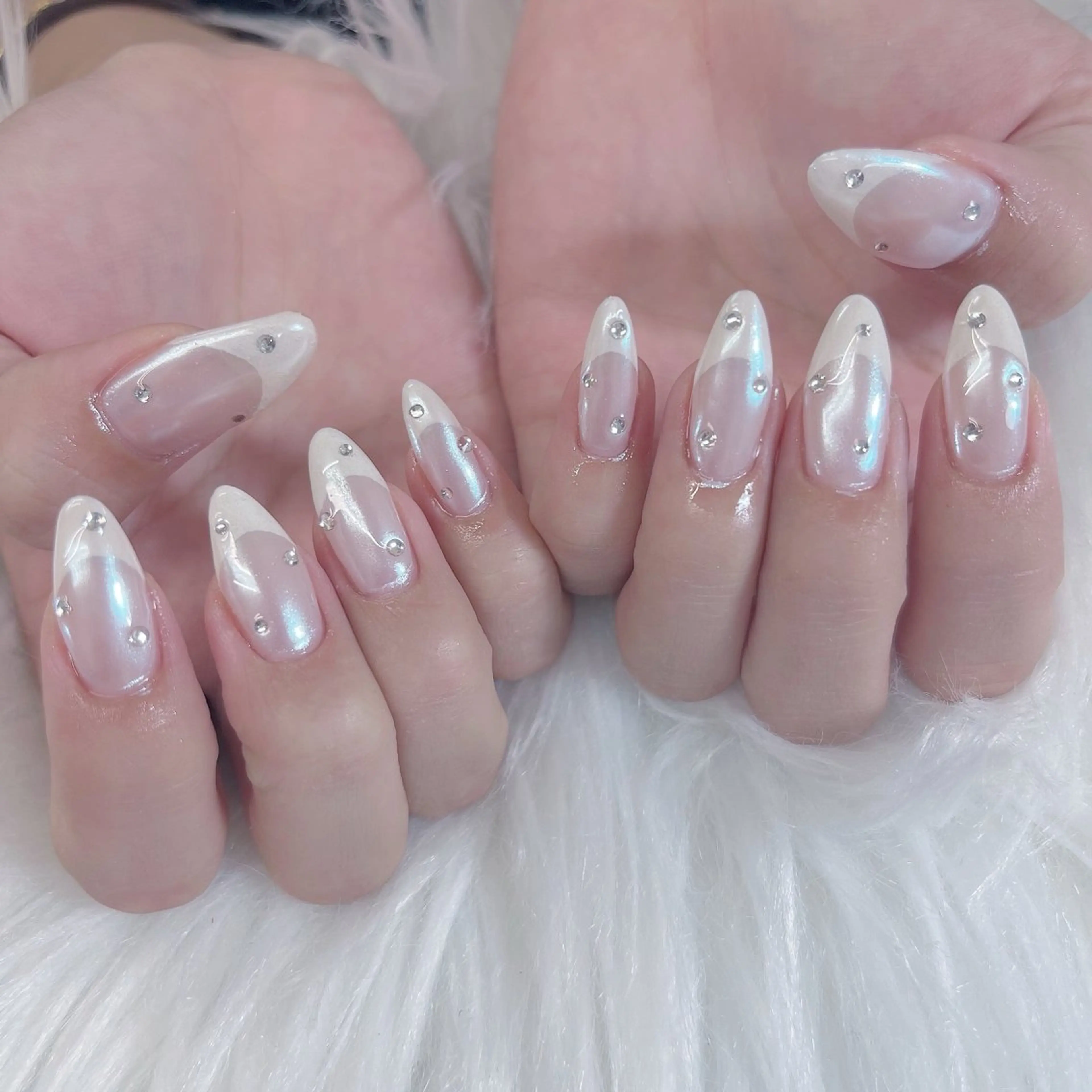 ネイル ハンドネイル Maya 🧊🫧‪のネイルデザイン