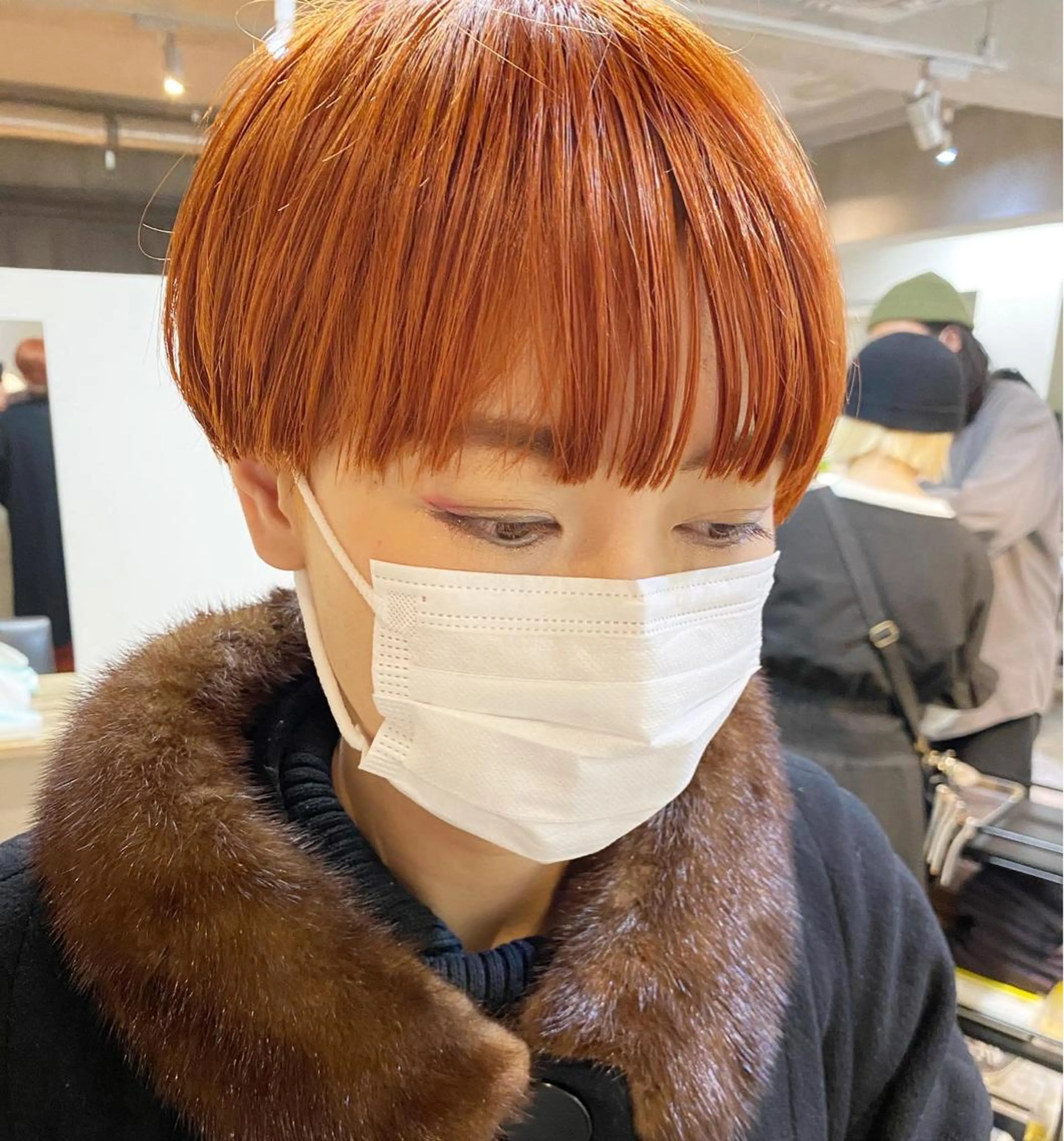 ショート カラー カット ヘアカラー トリートメント 下北沢 soiのヘアスタイル