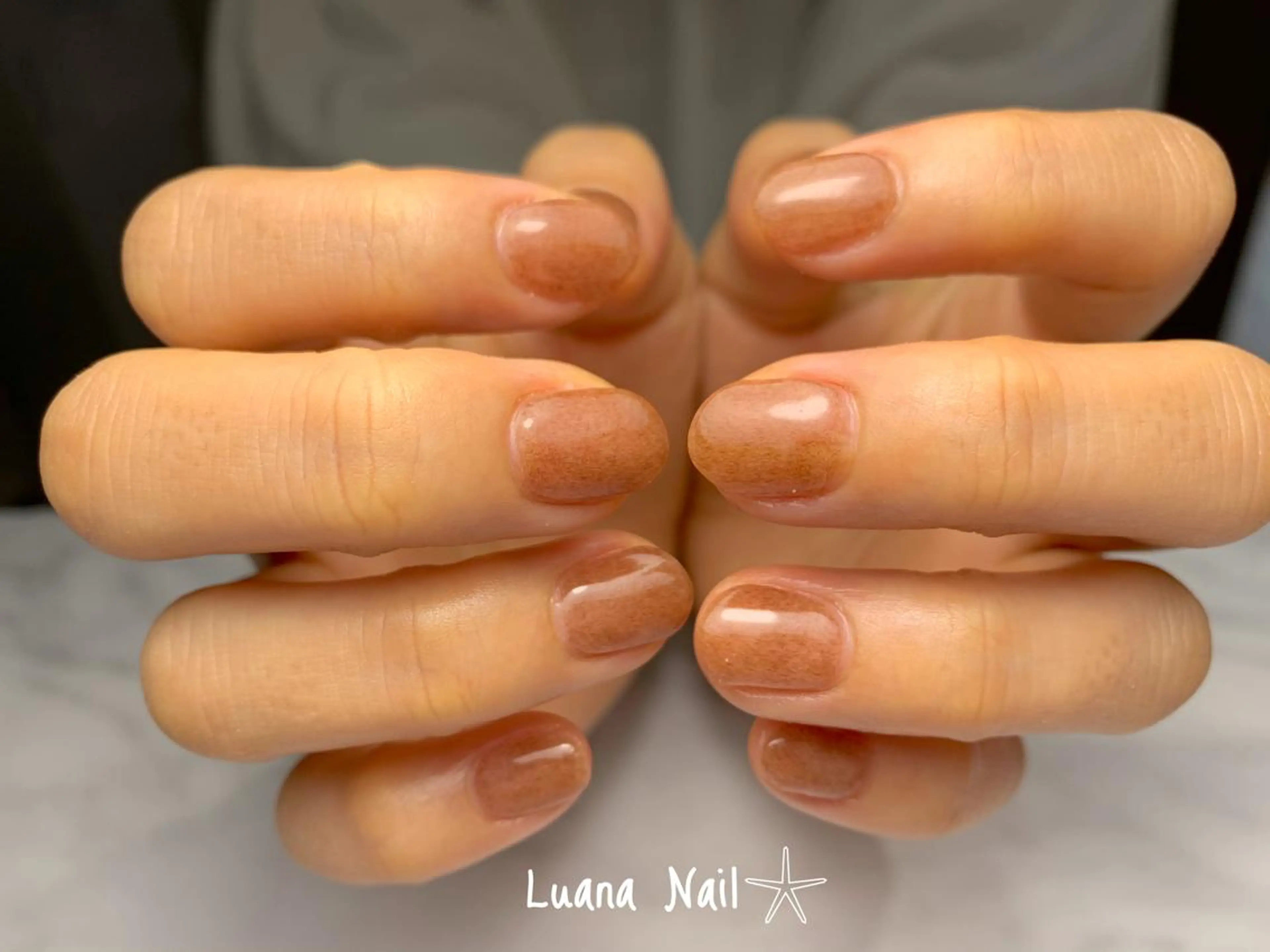 ネイル ジェルネイル ワンカラーネイル ハンドネイル BeauJu by Luana Nail所属・BeauJu by Luana Nailのネイルデザイン