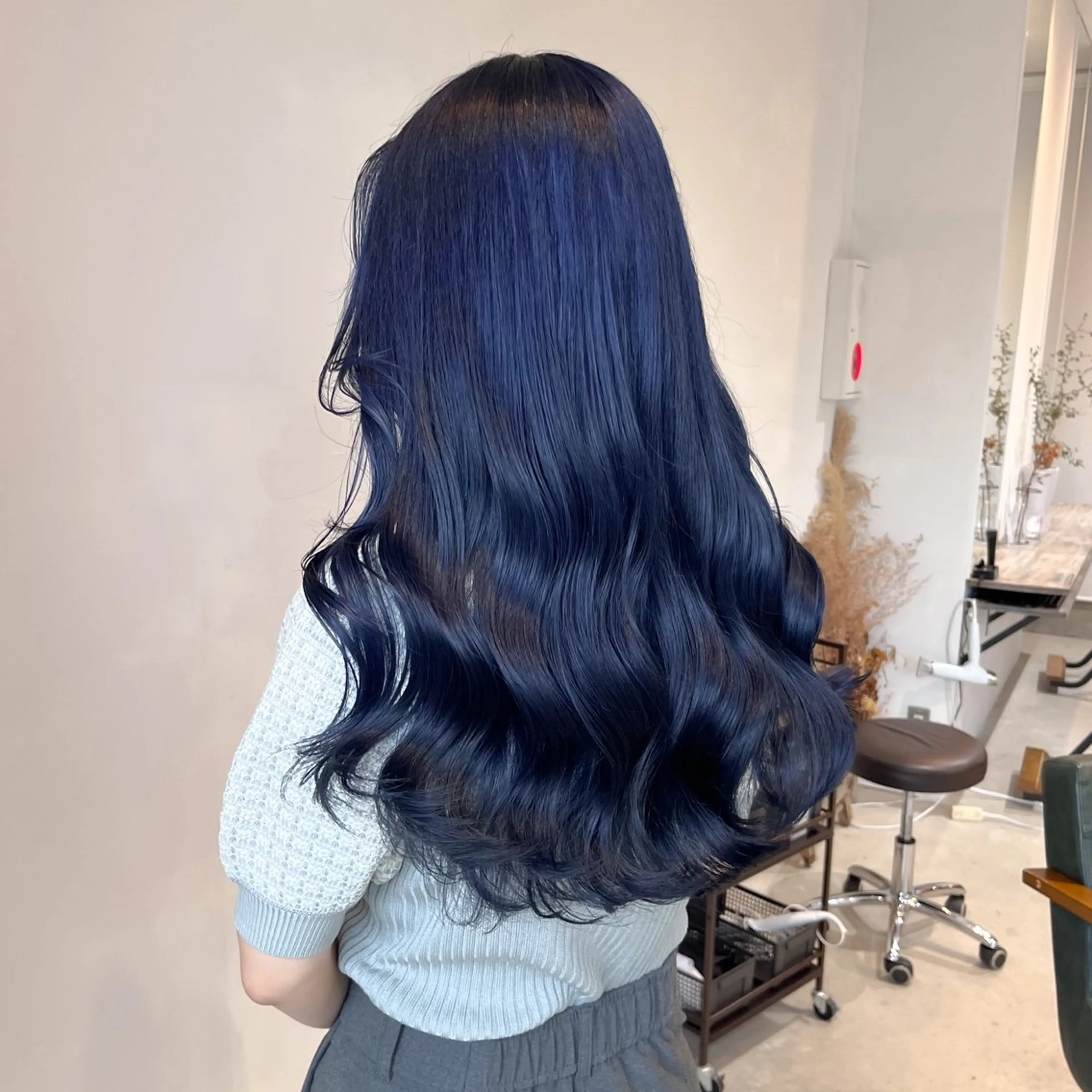 ロング カラー あ あのヘアスタイル