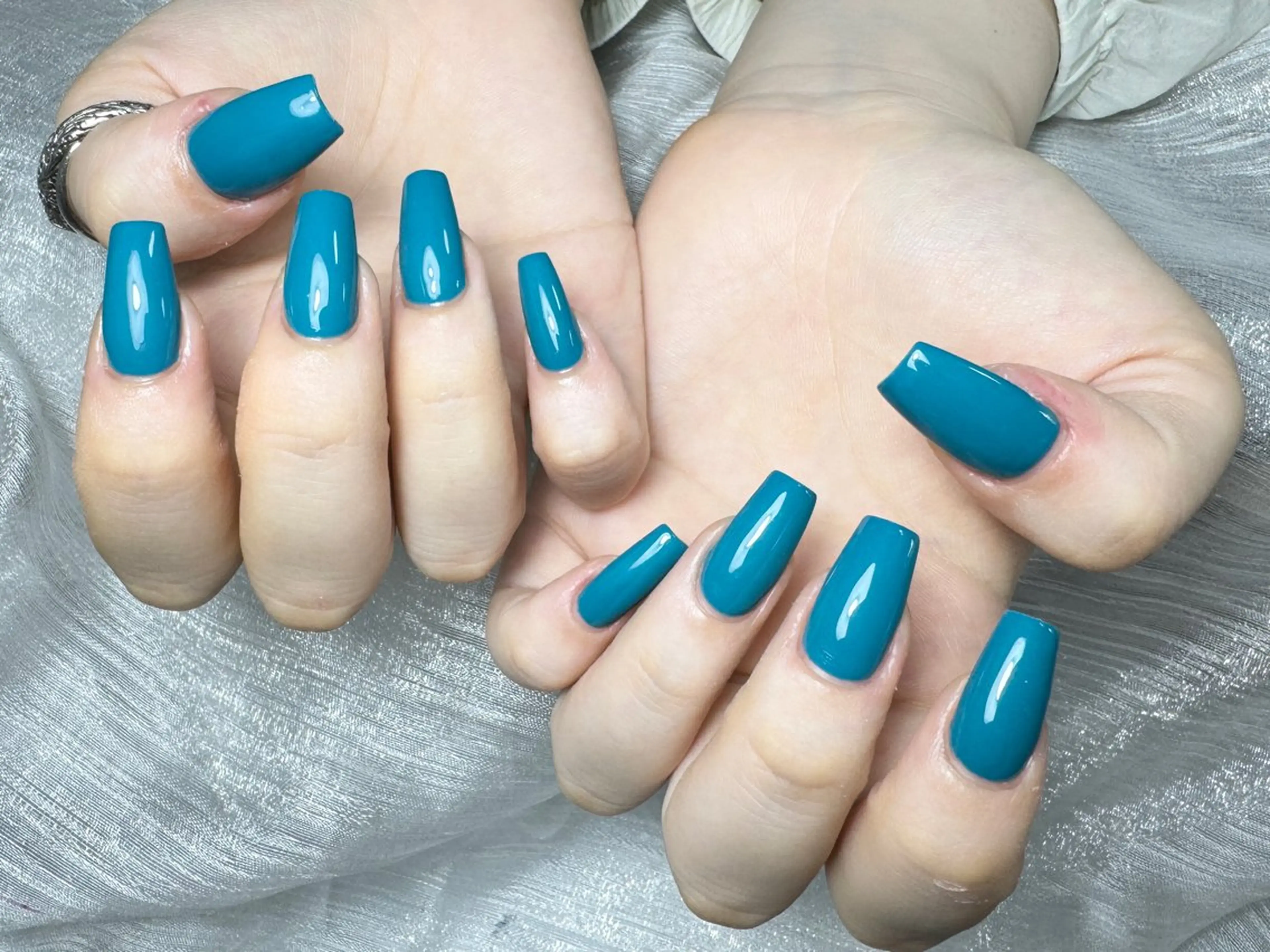 ネイル ワンカラーネイル ハンドネイル ハンドケア 💕Dreamy KIYO💕のネイルデザイン