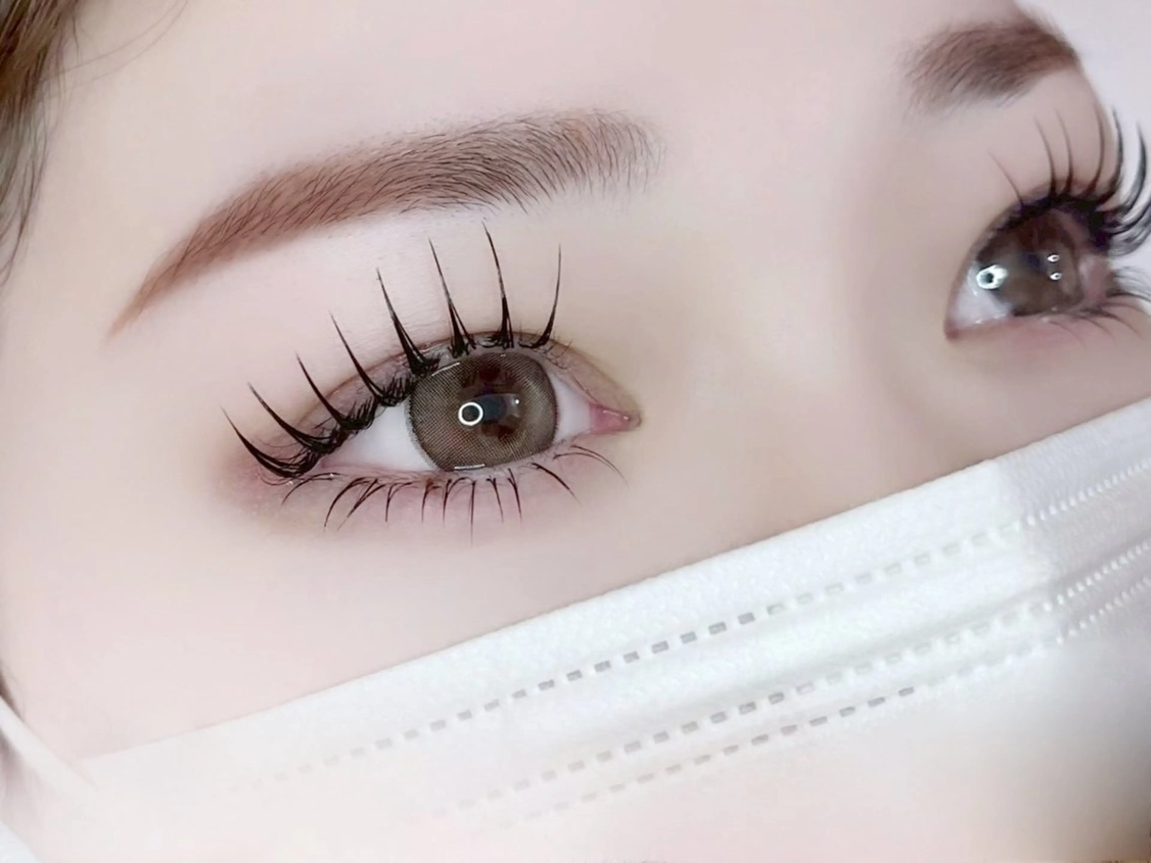 マツエク・マツパ ナチュラル マツパ Livicate 💗🧁🎀🦋のマツエク・マツパデザイン