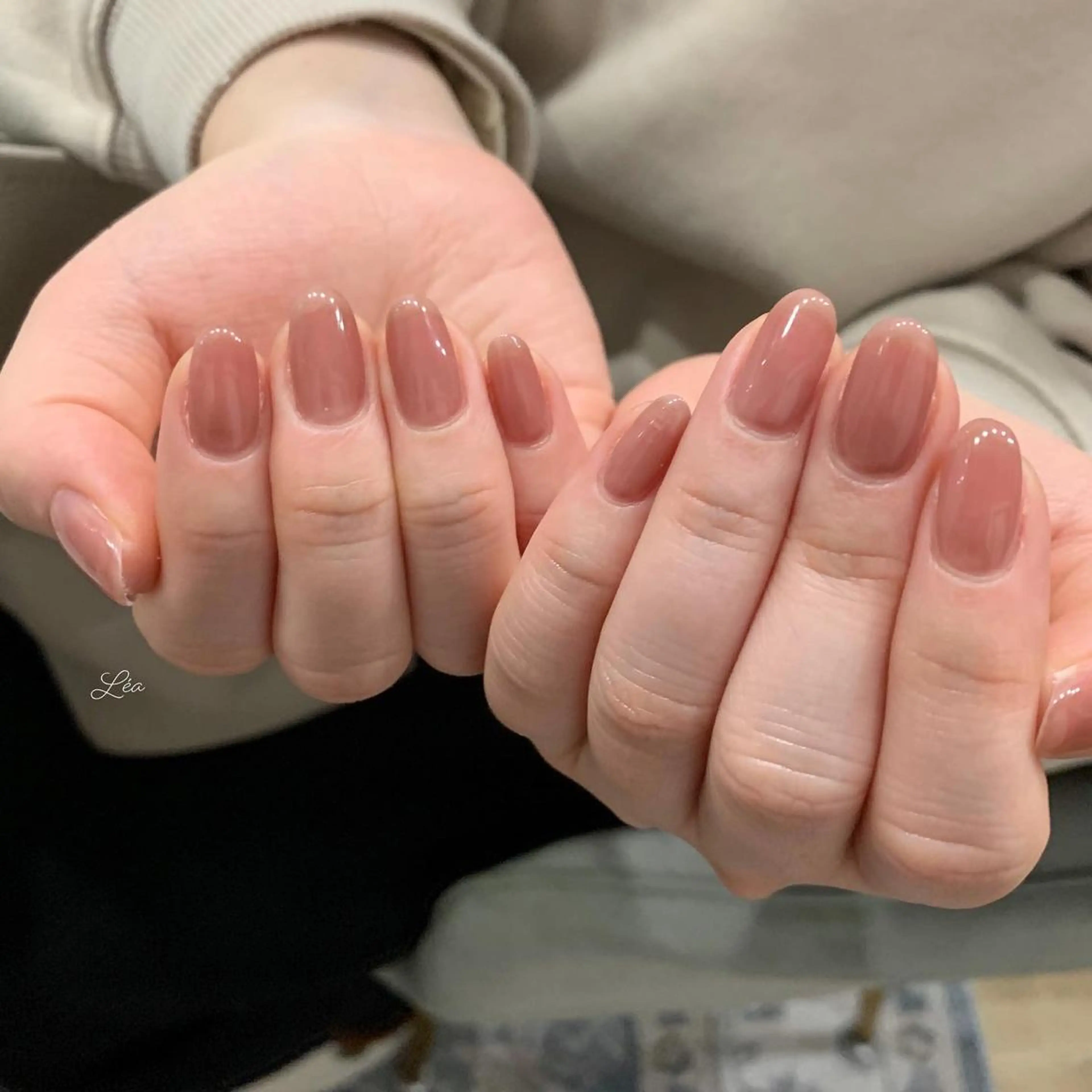 ネイル ジェルネイル パラジェル ソフトジェル Léa nailのネイルデザイン