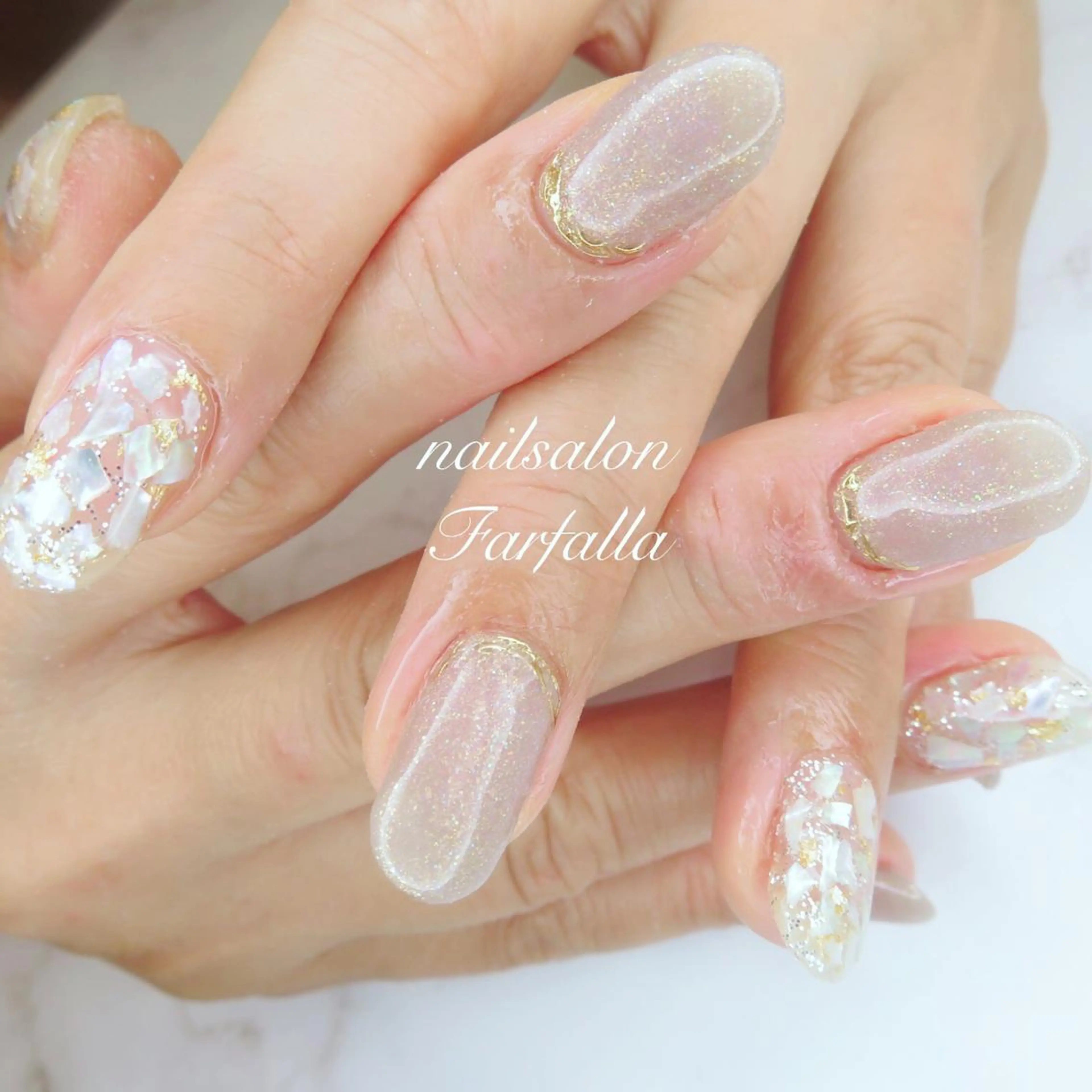 ネイル Farfalla Kieのネイルデザイン