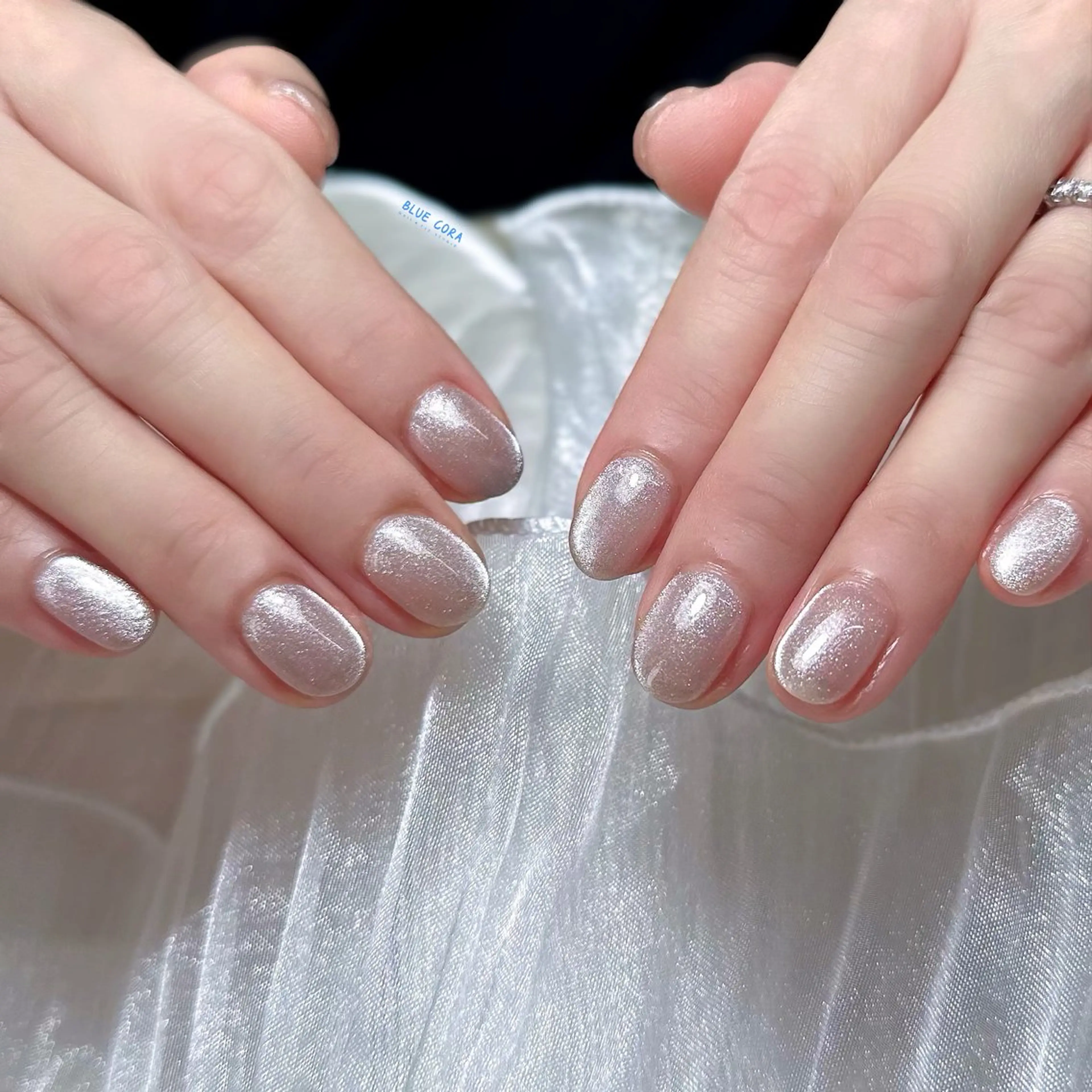 ネイル マグネットネイル ハンドネイル ハンドケア BLUE CORA所属・BLUE CORAのネイルデザイン