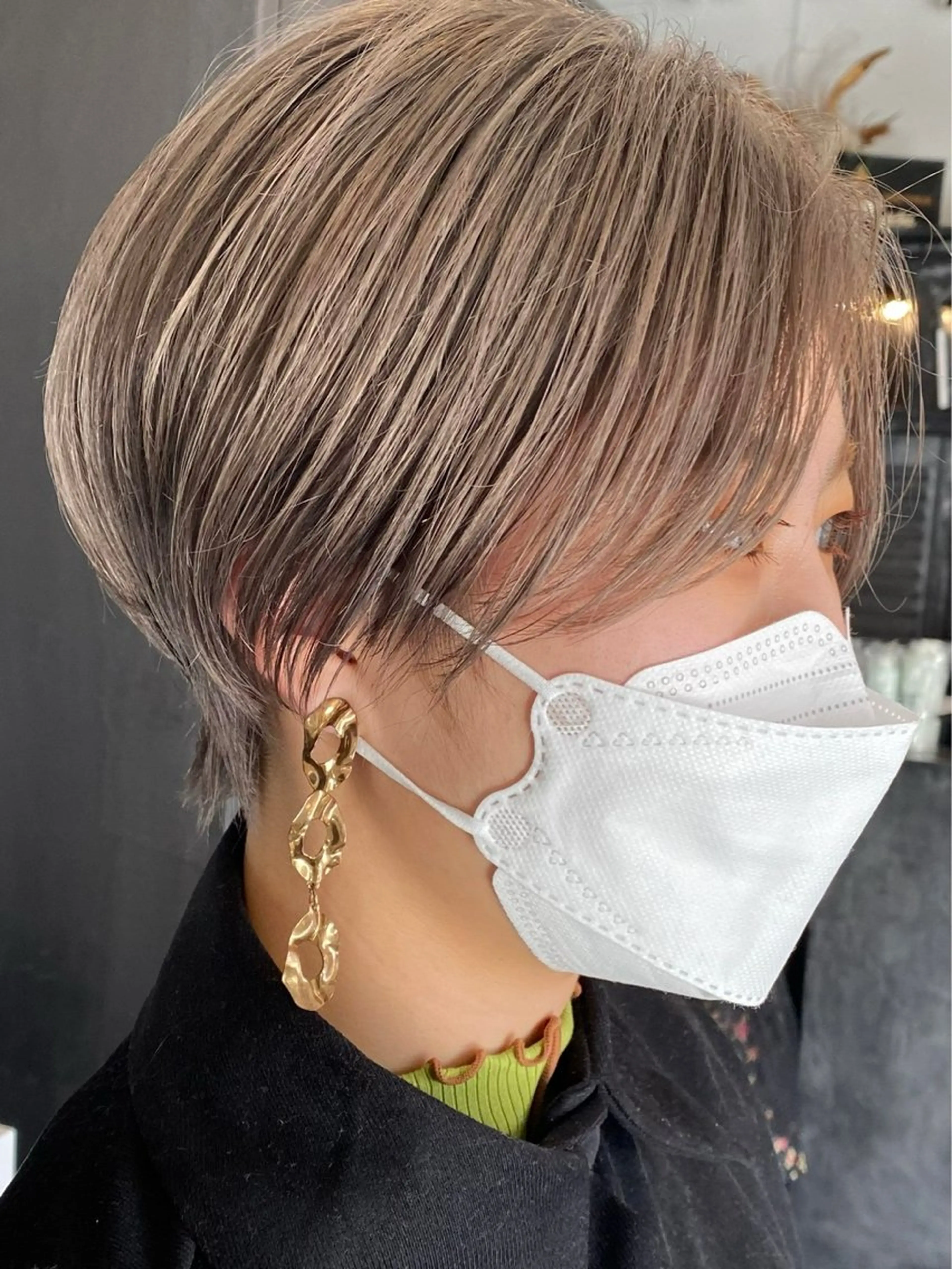 ショート ショートヘア comeghead 琴音のヘアスタイル