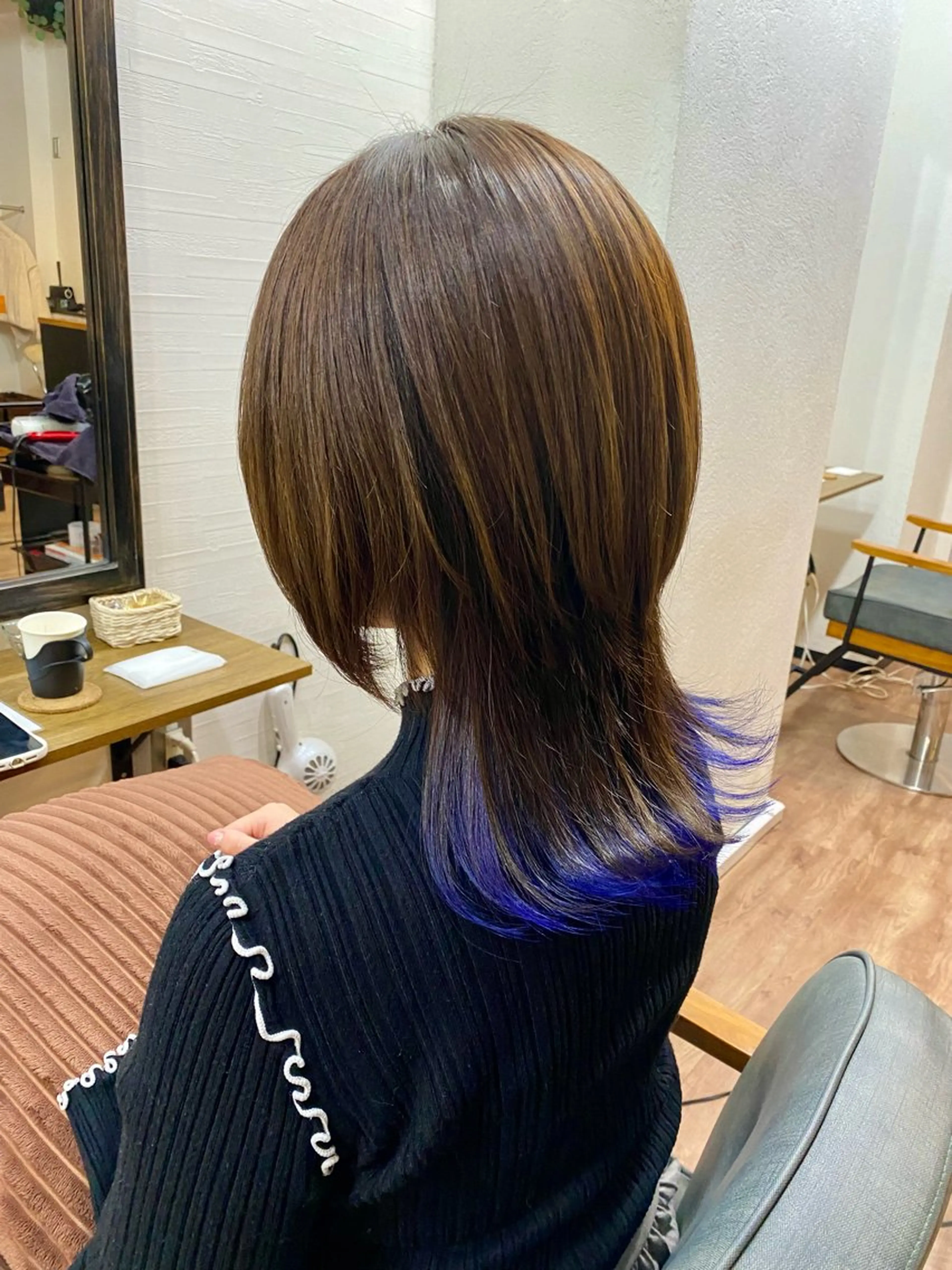 ミディアム 野呂 隼人のヘアスタイル