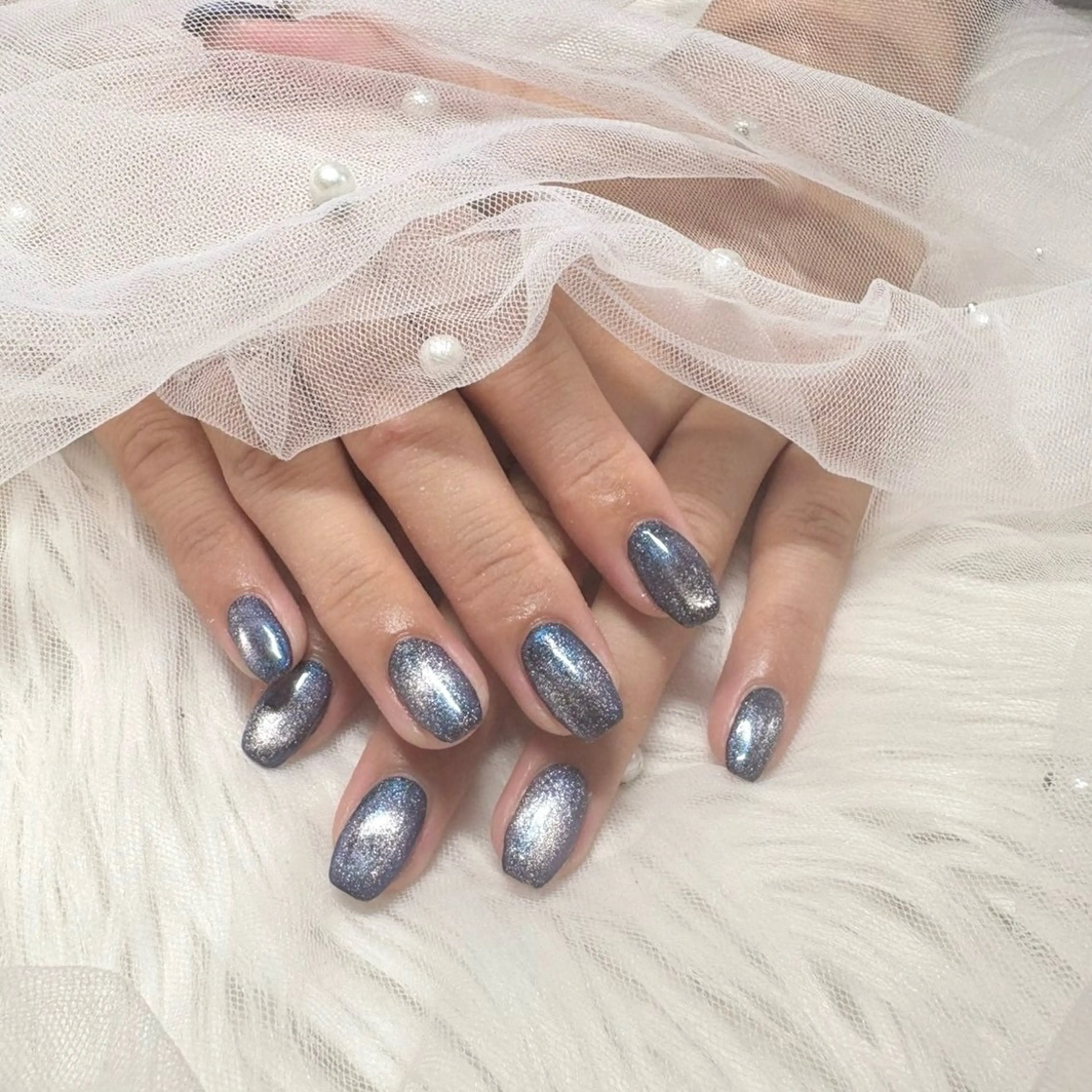 ネイル マグネットネイル ハンドネイル cerisier 坂本のネイルデザイン